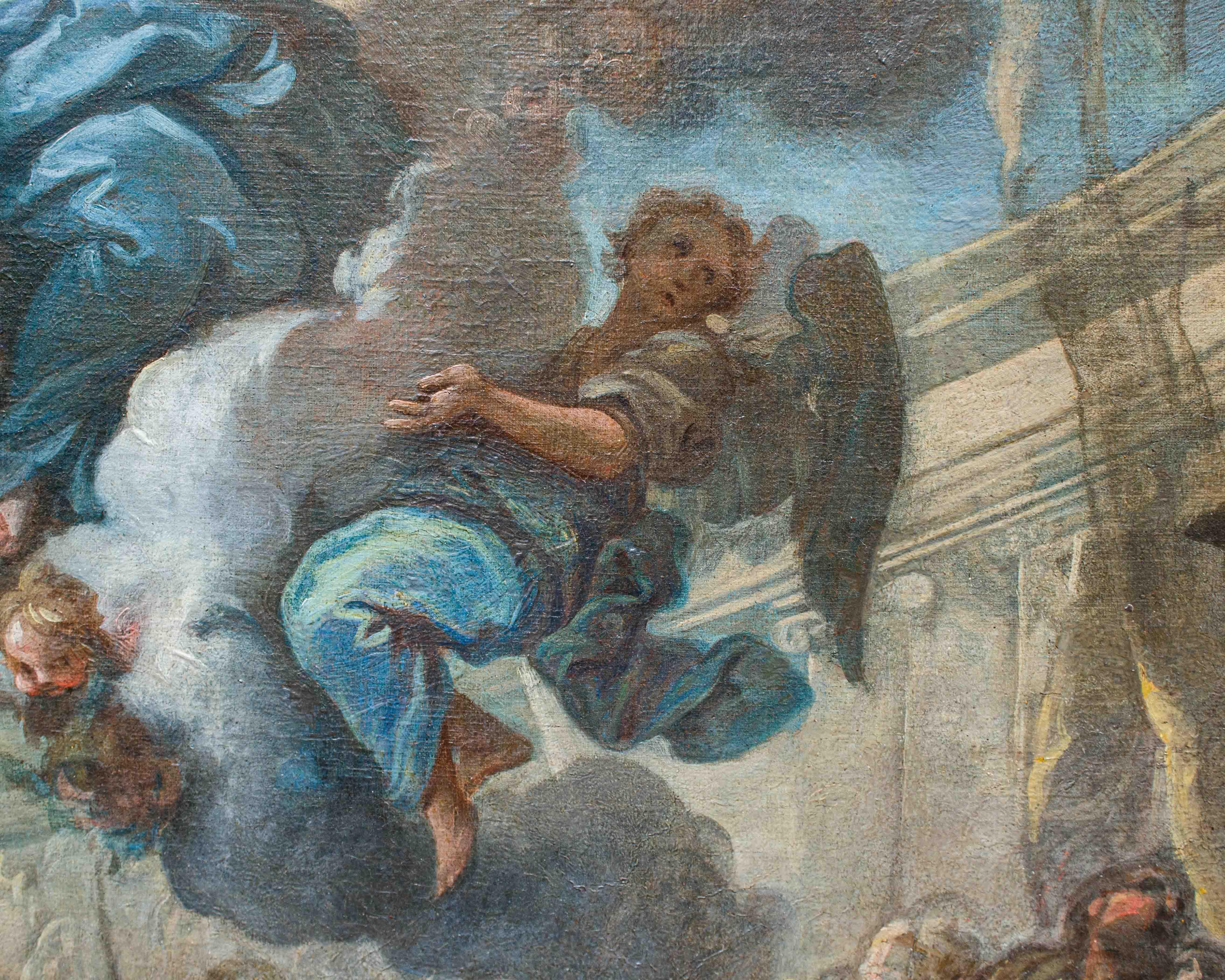 Assunzione della Vergine Dipinto di Giovanni Coli e Filippo Gherardi For Sale 7