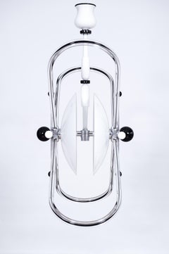 Giovanni Dalla Fina "Atom" Chandelier – Iconic 1980s Murano Glass Design