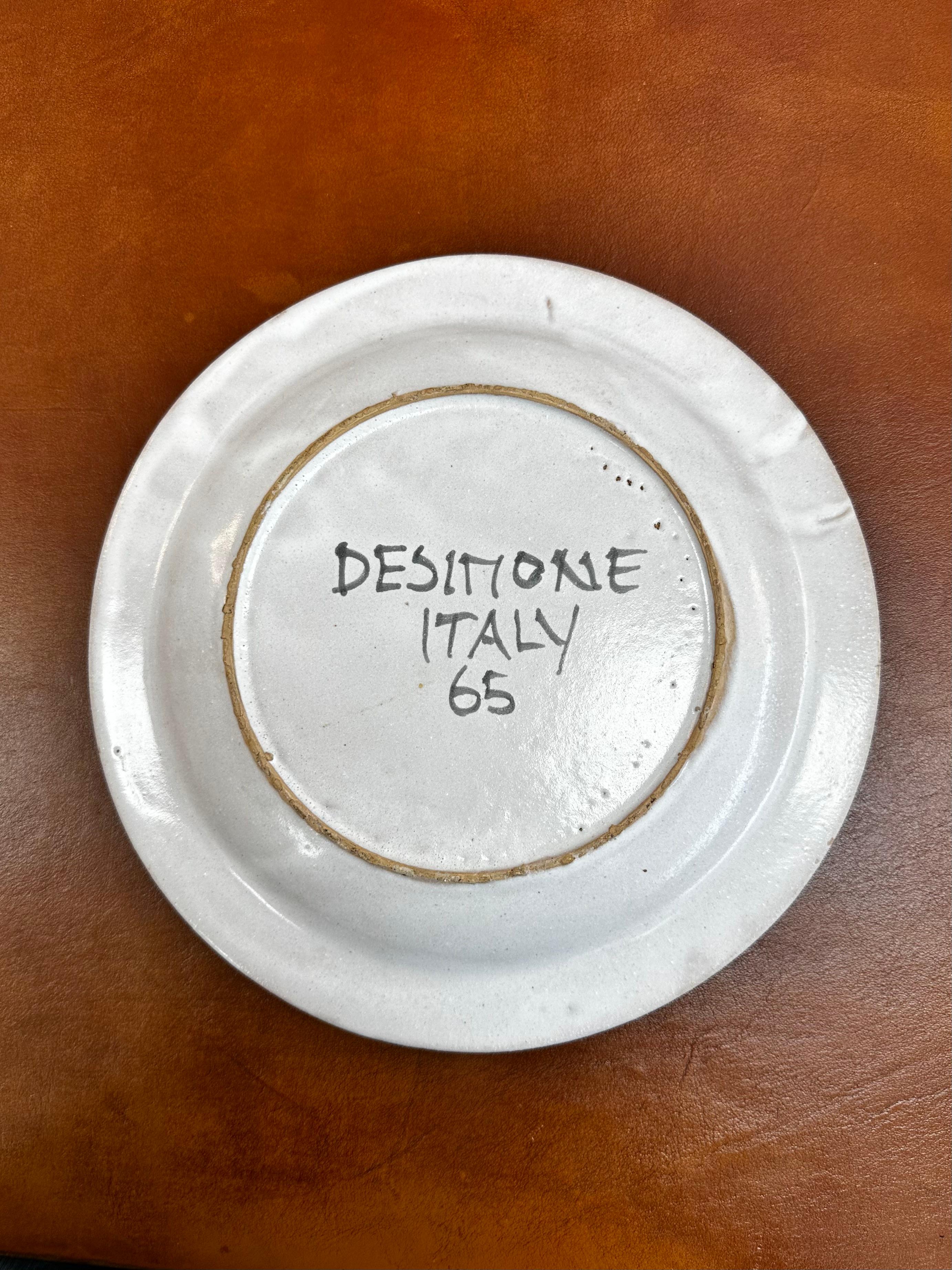 Set di piatti e ciotole dipinte a mano 