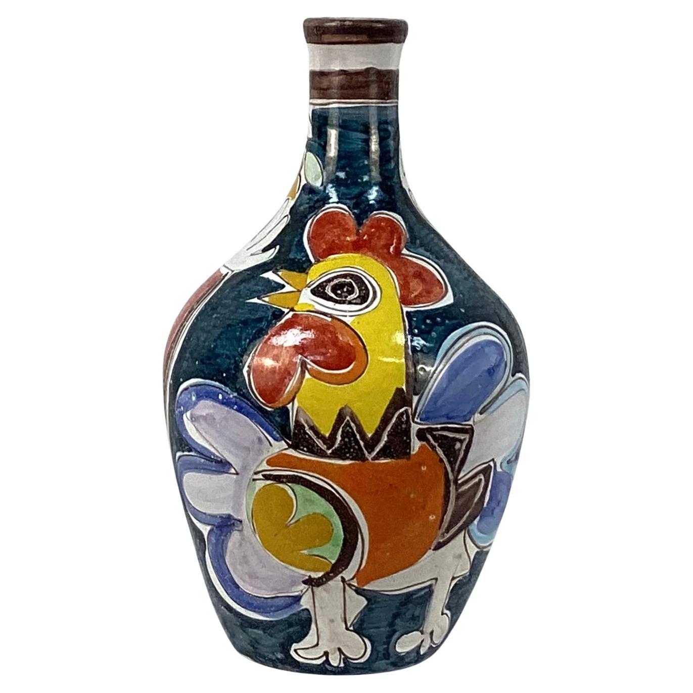 Italienische Vintage-Vase von Giovanni DeSimone (20. Jahrhundert) im Angebot