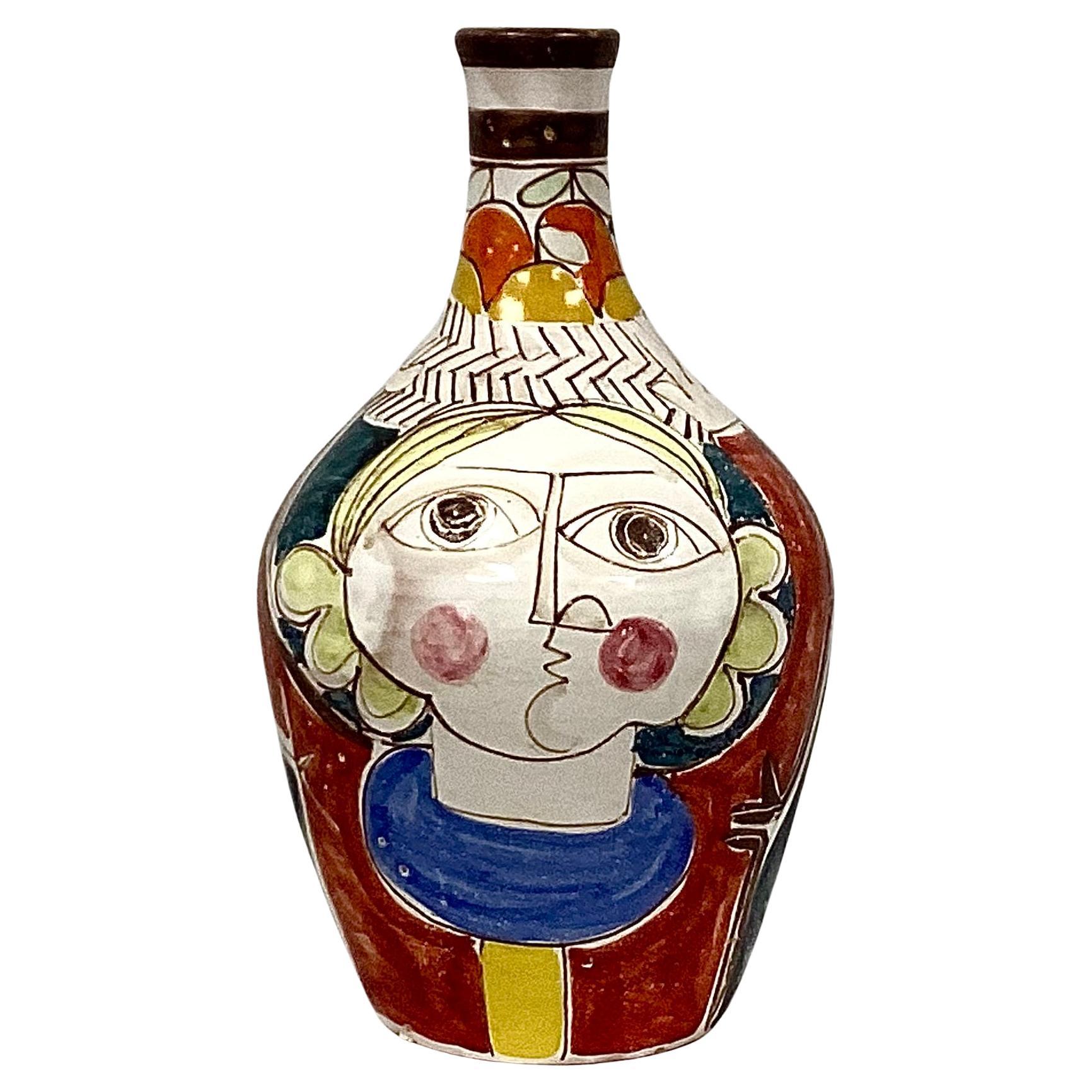 Italienische Vintage-Vase von Giovanni DeSimone im Angebot