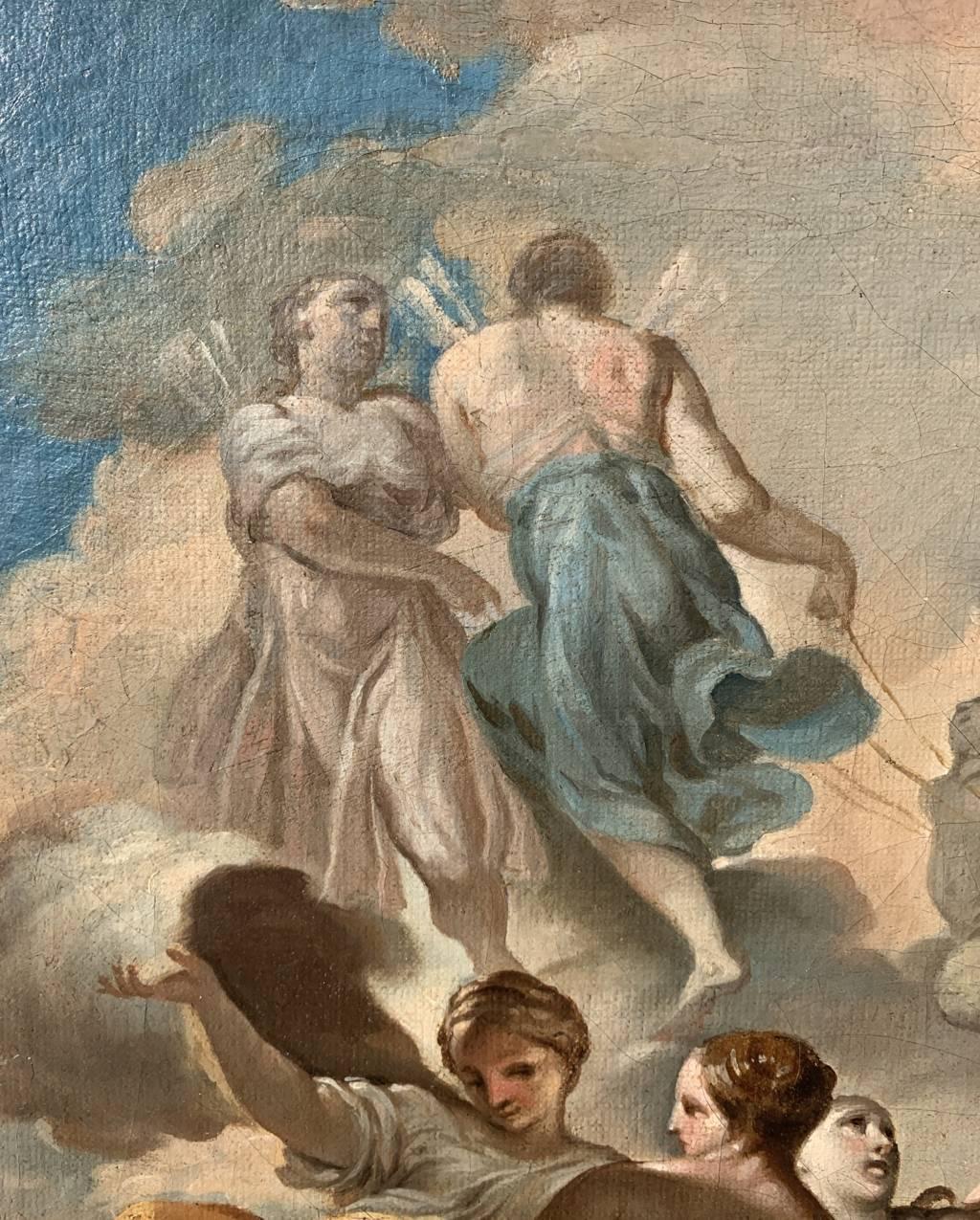 Giovanni Domenico Ferretti (Florence) - 18th century figure painting - Allegory 5
