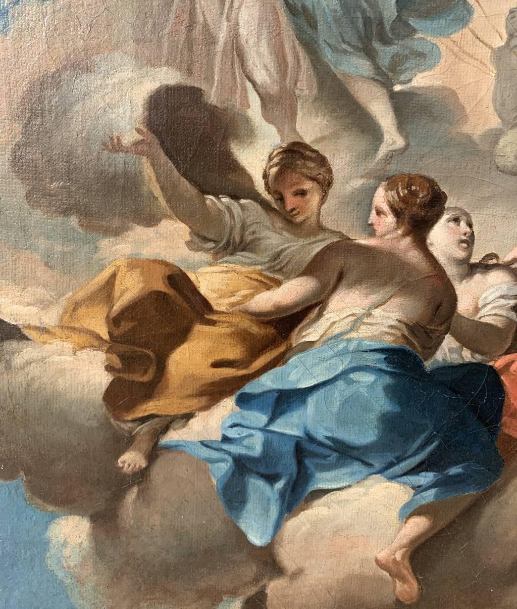 Giovanni Domenico Ferretti (Florence) - 18th century figure painting - Allegory 6