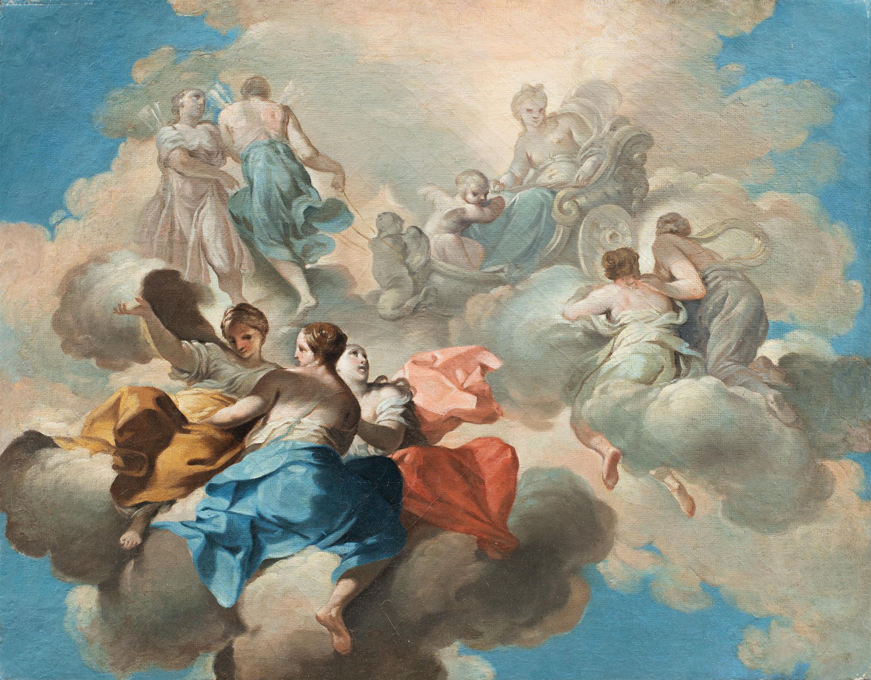 Giovanni Domenico Ferretti (Florence) - 18th century figure painting - Allegory