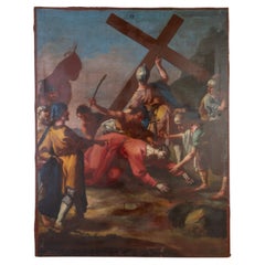Giovanni Domenico Molinari (1721-1793) Gemälde eines alten Meisters aus dem 18. Jahrhundert