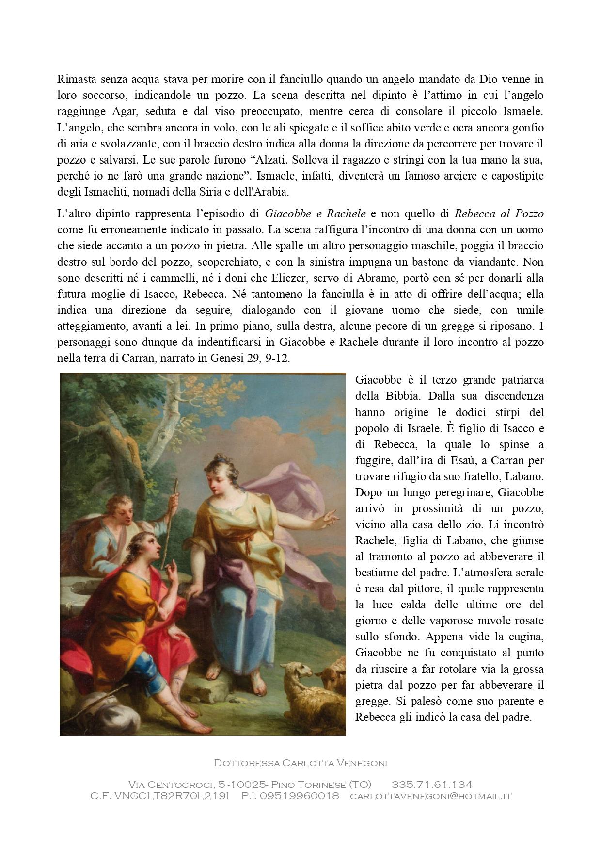 Giovanni Domenico Molinari, Italian 18th Century Oil on Canvas, Biblical Scenes 7