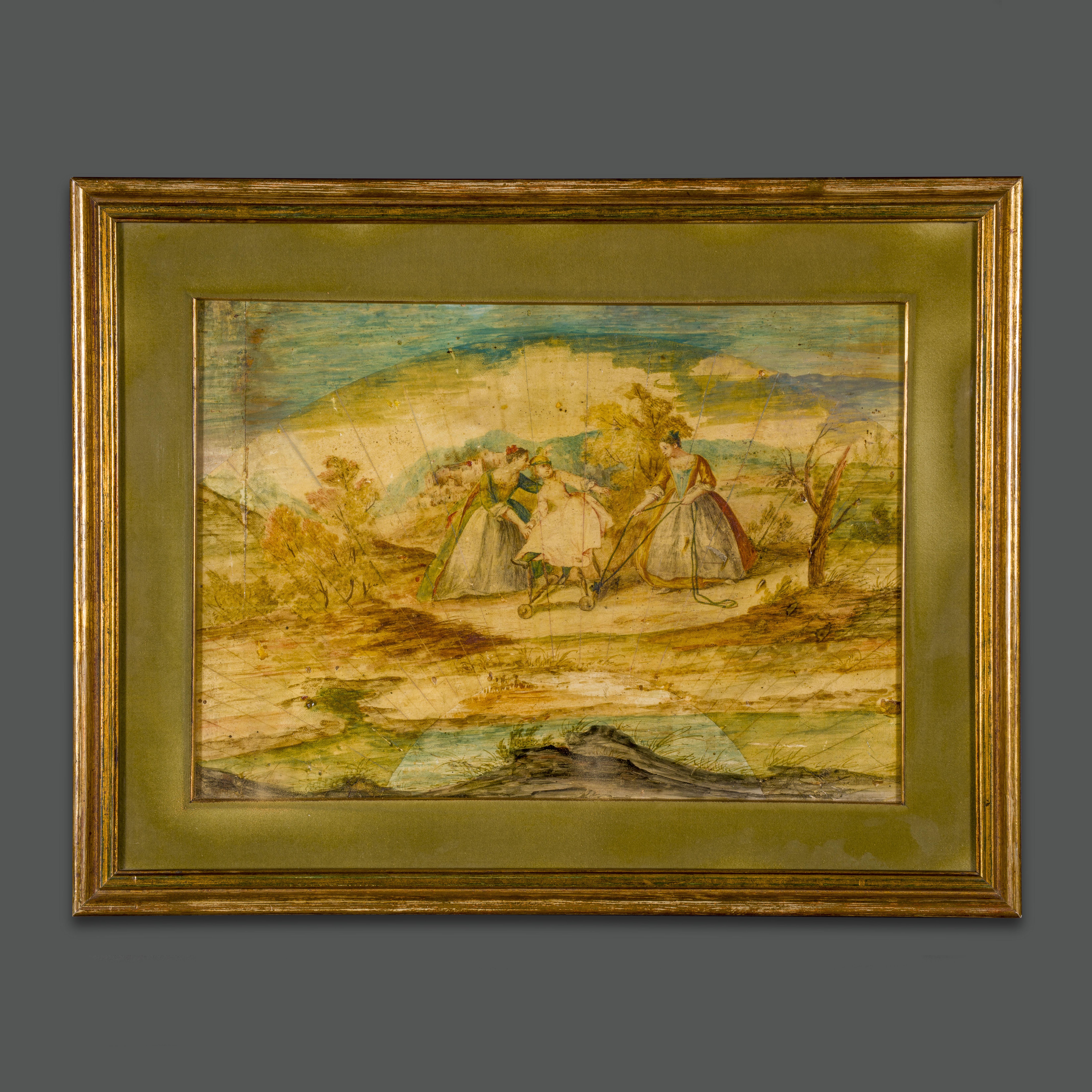 Gian Domenico Tiepolo Follower Period Italian Painting