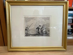 Die Heilige Familie in der Bank des Flusses