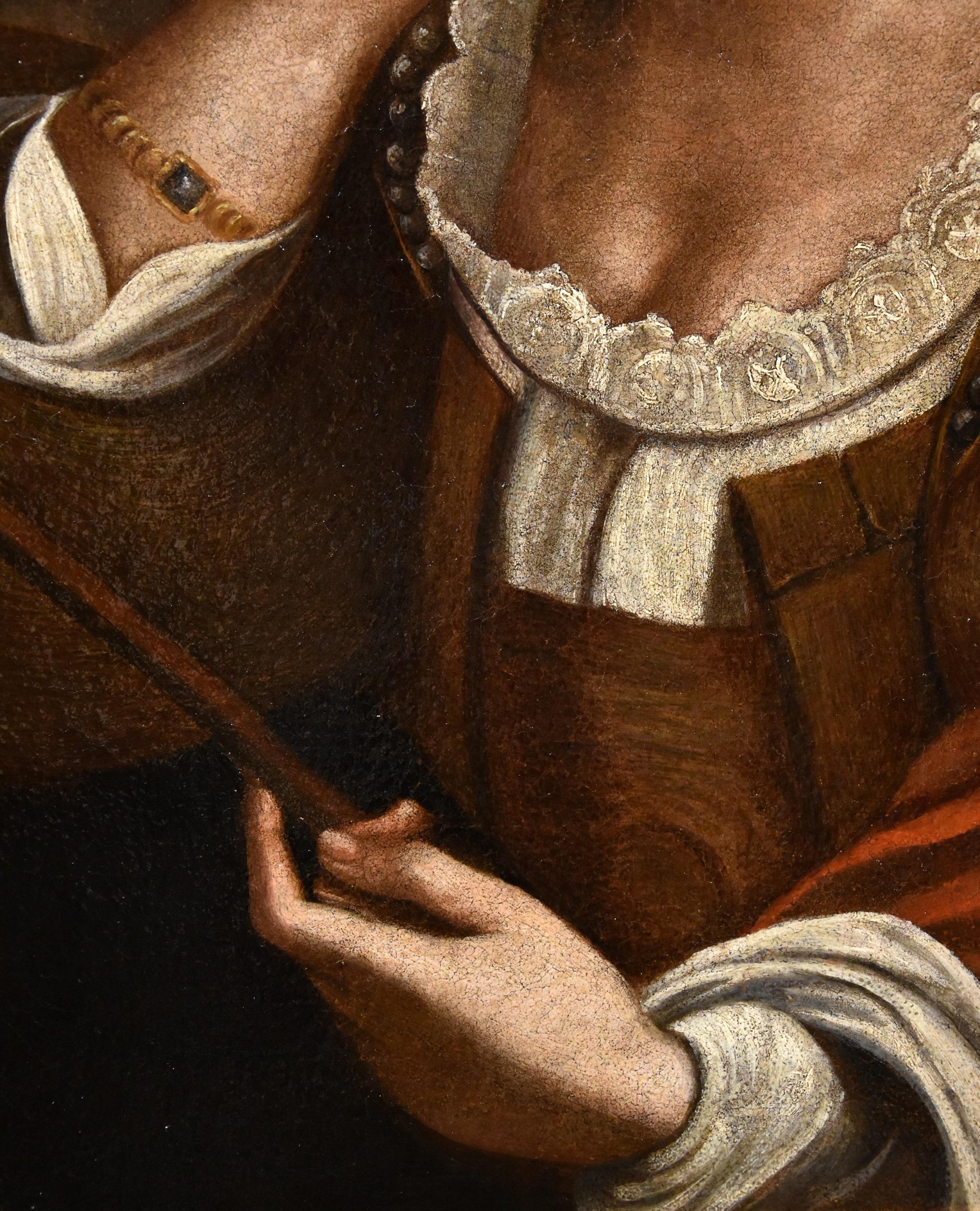 La Hechicera Circe Pintura Óleo sobre lienzo Siglo XVII Viejo maestro italiano Guercino 6