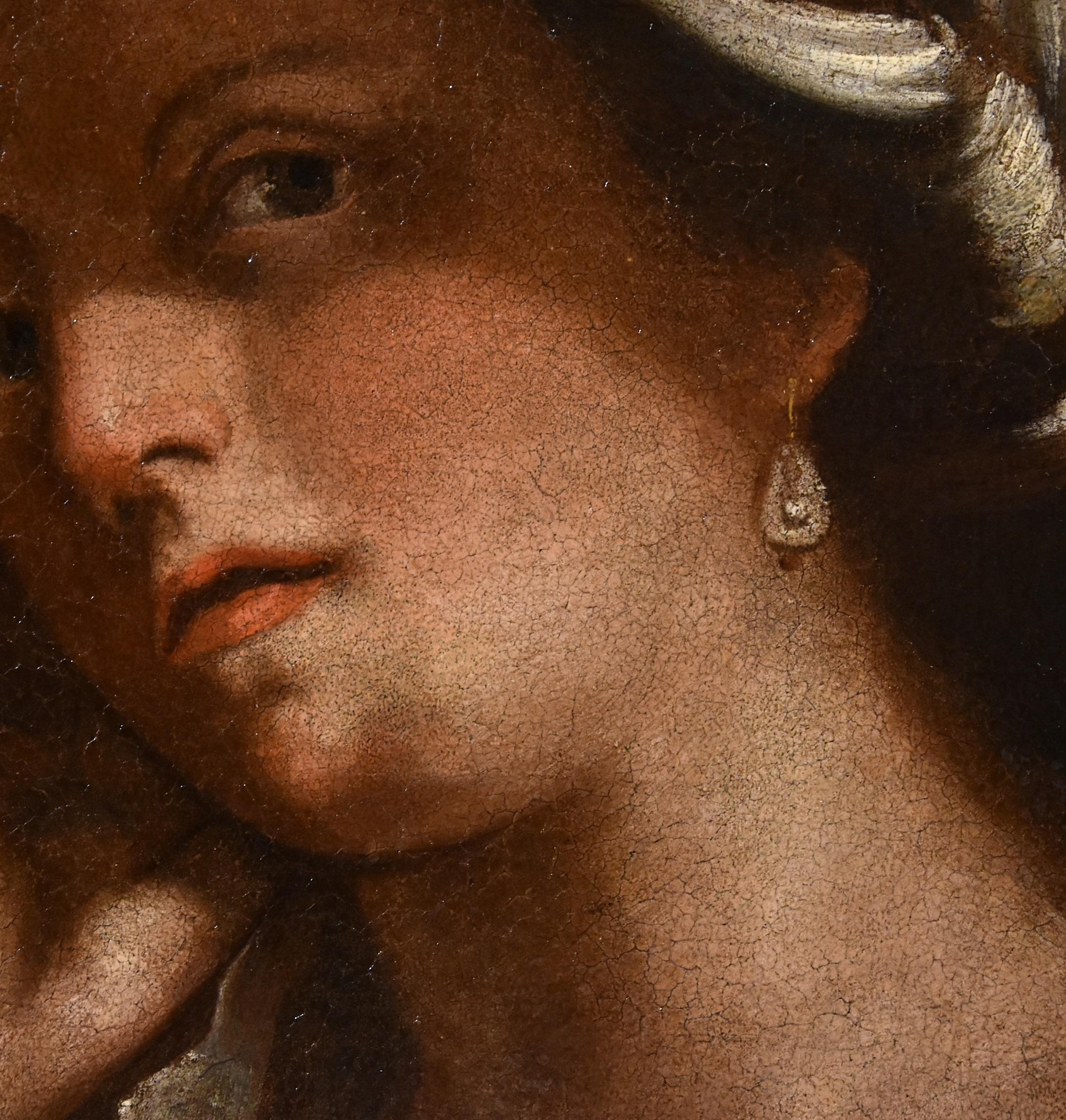 La Hechicera Circe Pintura Óleo sobre lienzo Siglo XVII Viejo maestro italiano Guercino 9