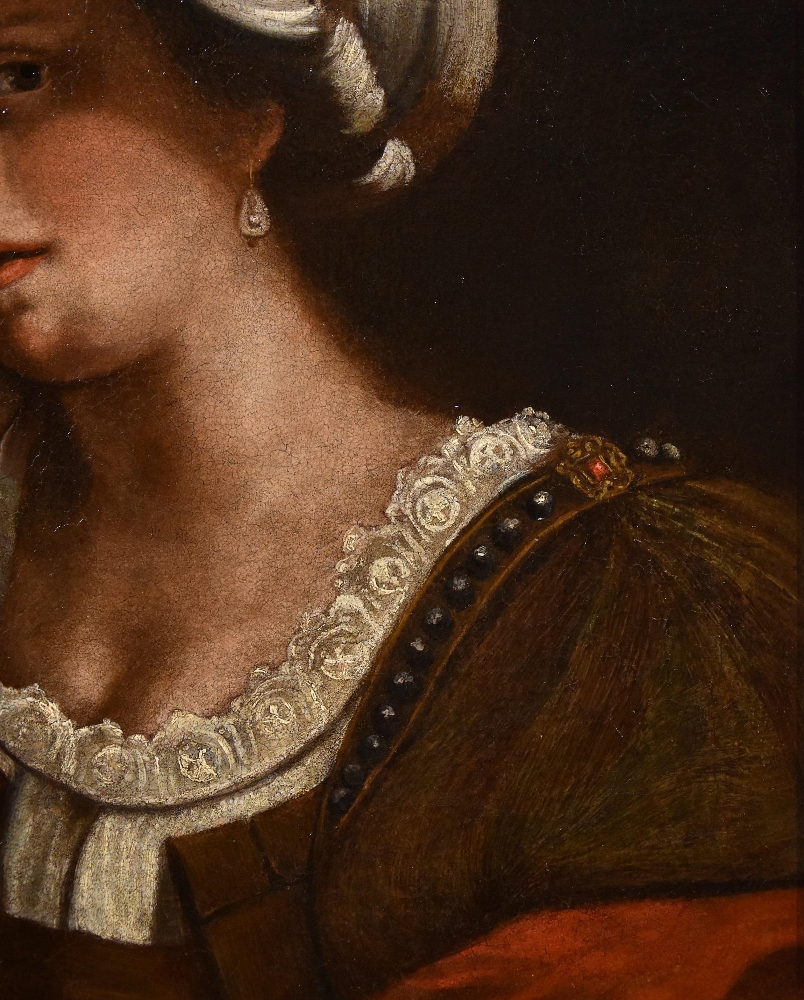 La Hechicera Circe Pintura Óleo sobre lienzo Siglo XVII Viejo maestro italiano Guercino 3