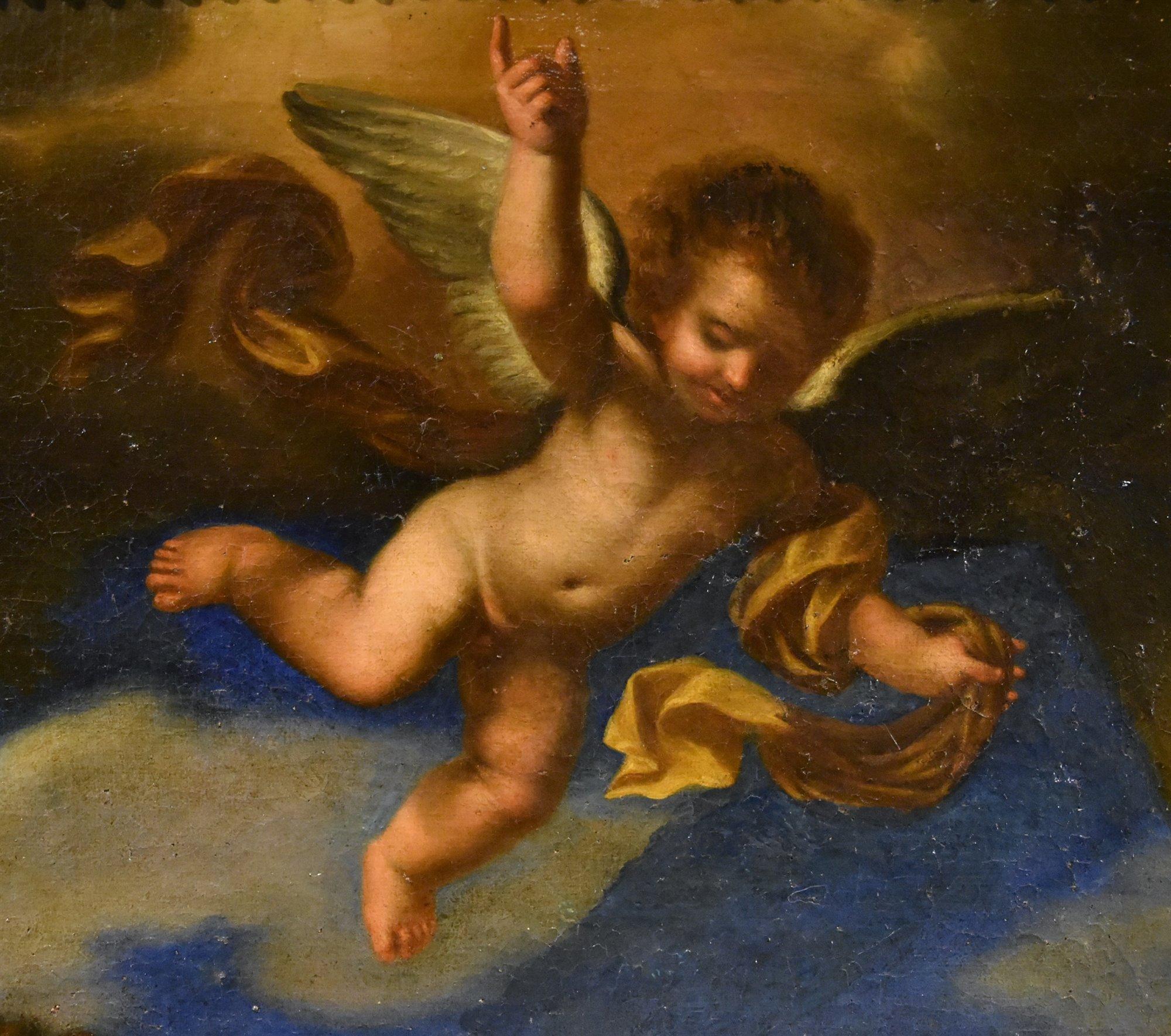 Mary Magdalene Guercino Paint 17th Century Oil on canvas Old master Religious For Sale 6