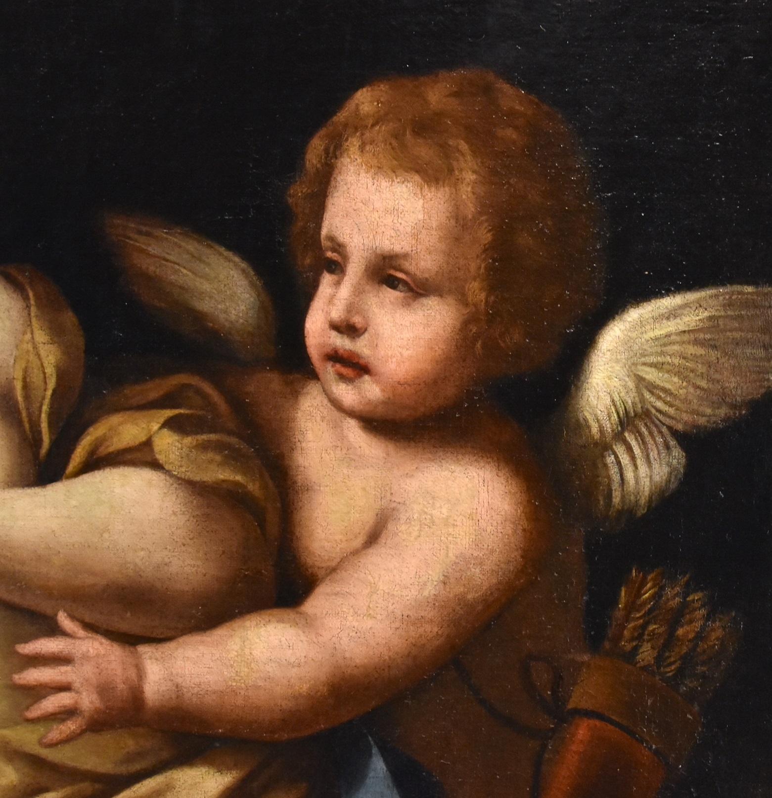 Venere Amorosa Guercino 17° Secolo Dipinto Olio su tela Antico maestro Scuola emiliana in vendita 7
