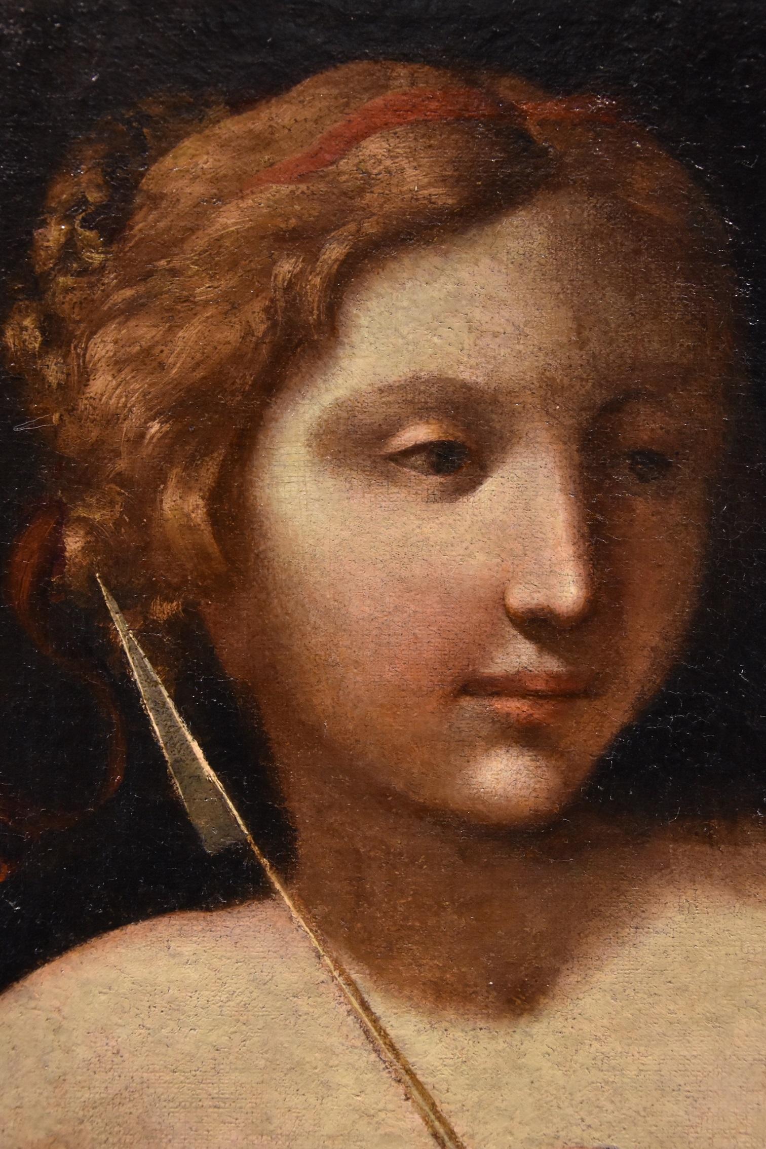 Venere Amorosa Guercino 17° Secolo Dipinto Olio su tela Antico maestro Scuola emiliana in vendita 13