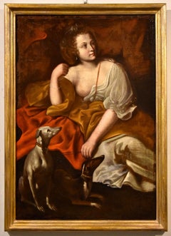 Diana Huntress Guerrieri Paint Oil on canvas Old master 17th Century Italian Art