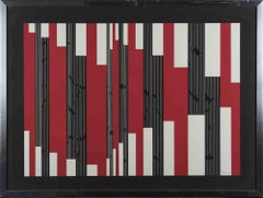 Ritmo-Struttura - Serigrafía de Francesco Guerrieri - 1964
