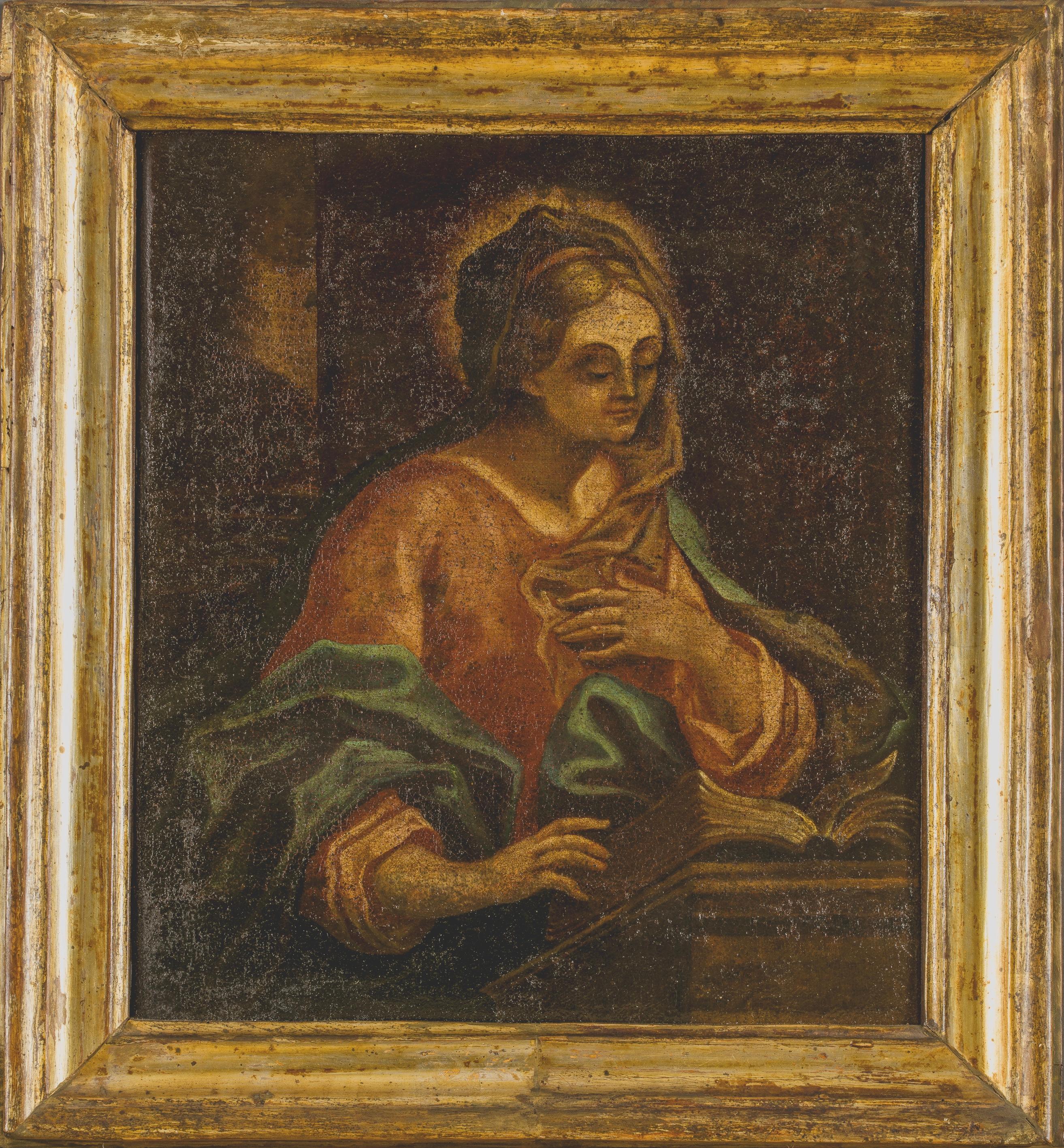 Period Italian Giovanni Francesco Romanelli Follower Painting