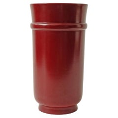 Giovanni Gariboldi Art Deco Ceramic Umbrella Stand, Italy 1940s