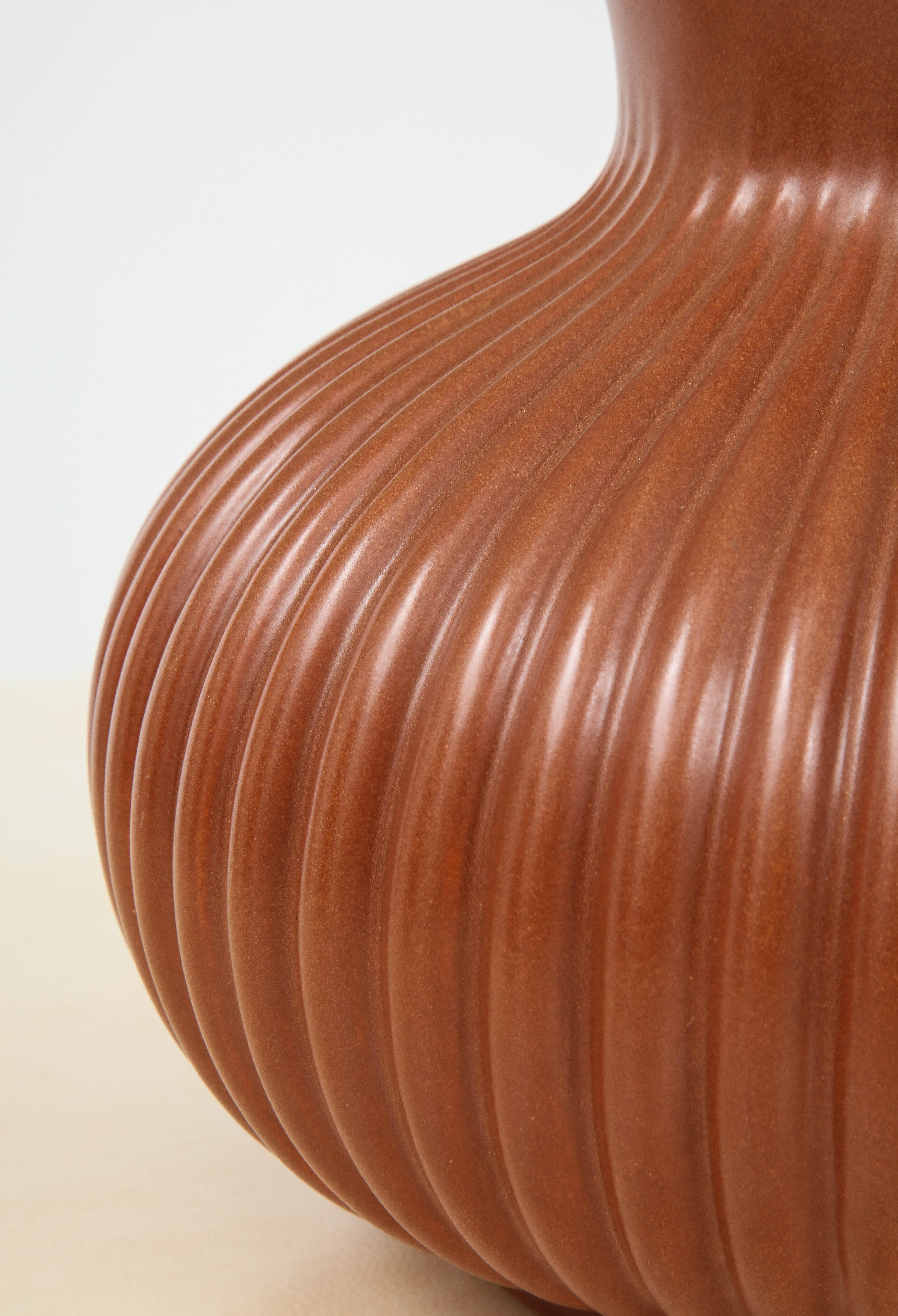 Italiano Giovanni Gariboldi per Richard Ginori Vaso Art Deco italiano del 1930 in vendita