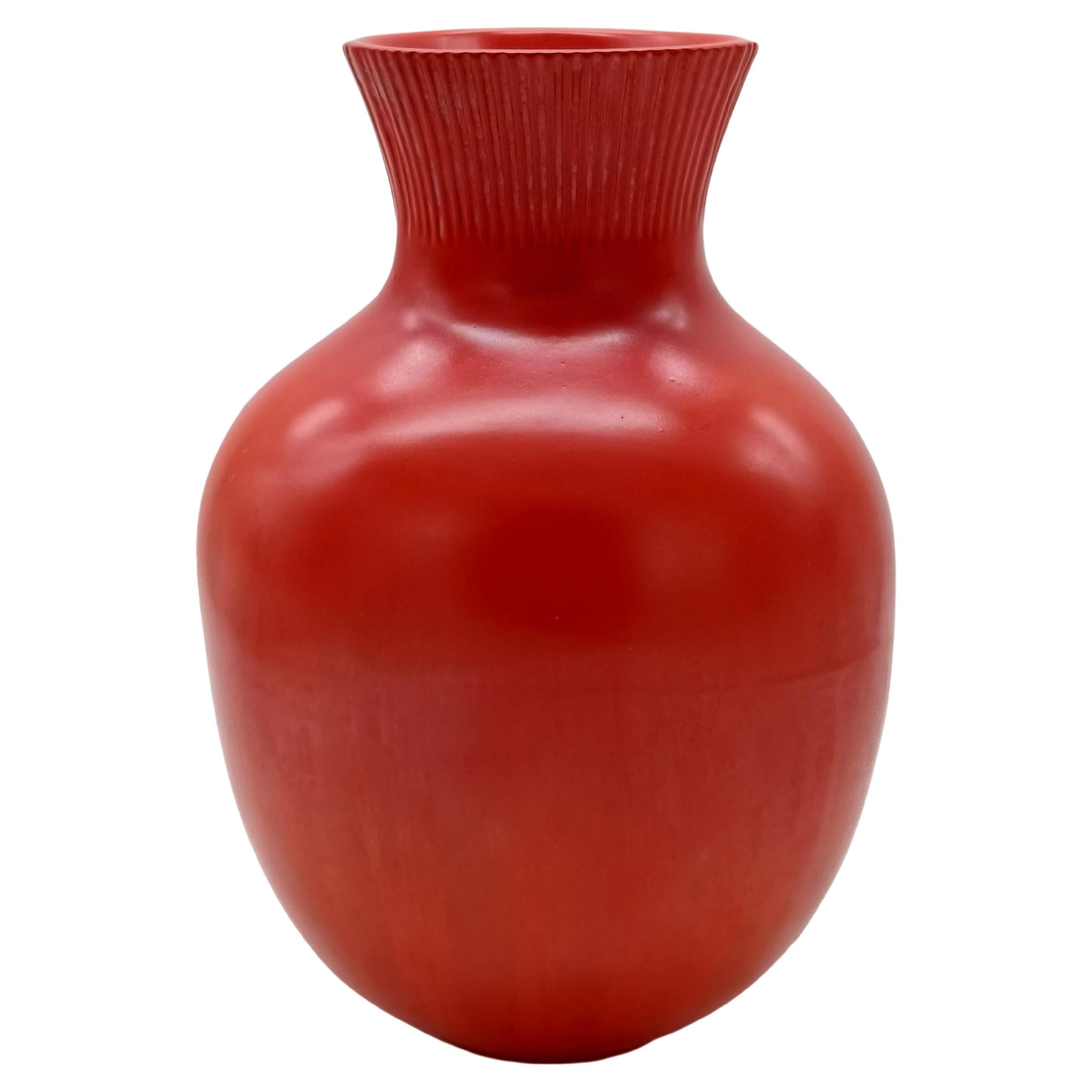Giovanni Gariboldi für Richard Ginori - San Cristoforo Keramikvase, Italien 1930er Jahre