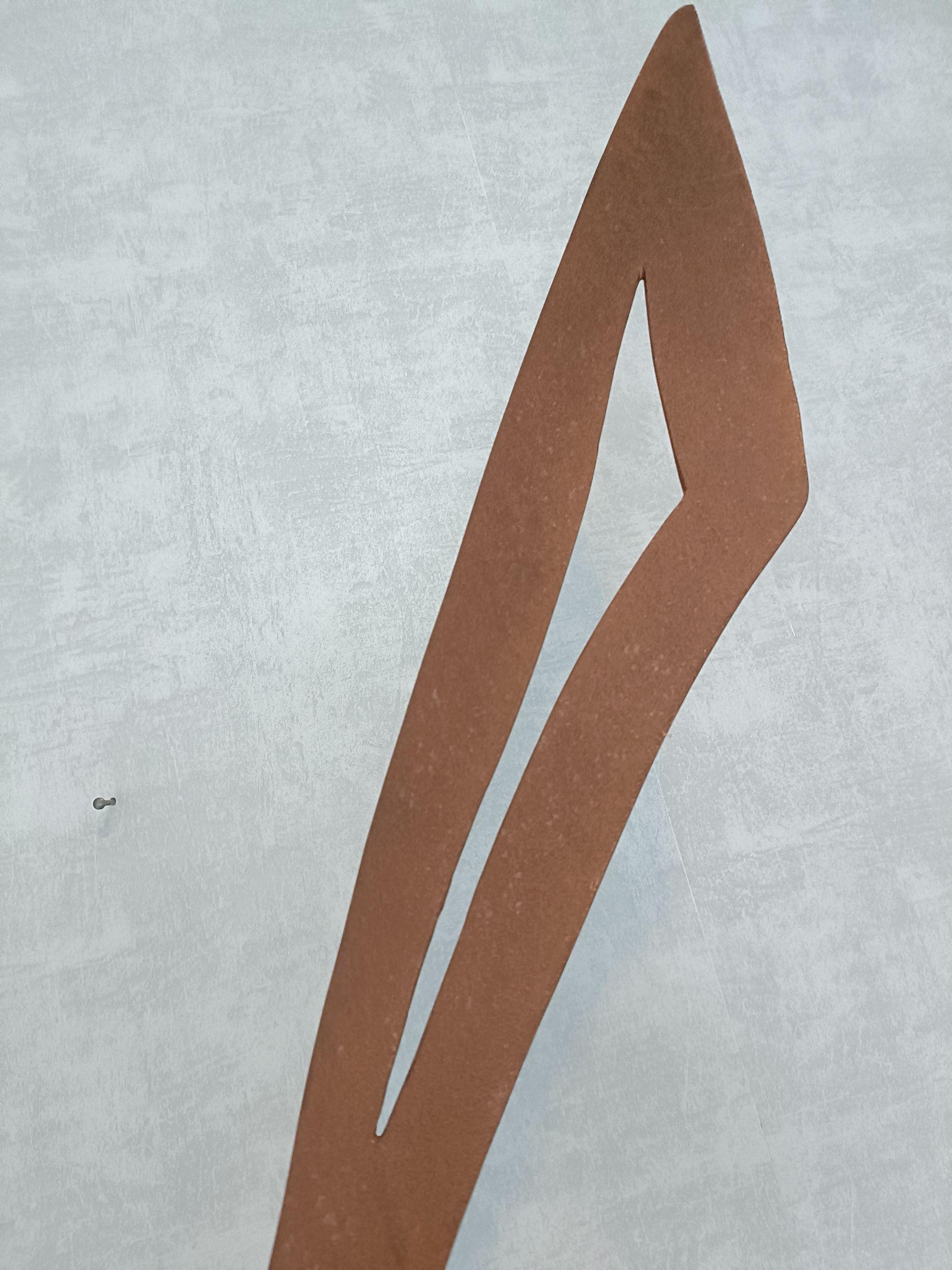 30-Merci-Gracie - Giovanni Gelmi - sculpture contemporaine en acier Corten patiné en vente 5