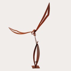 30-Merci-Gracie - Giovanni Gelmi - contemporary patinated Steel Corten sculpture