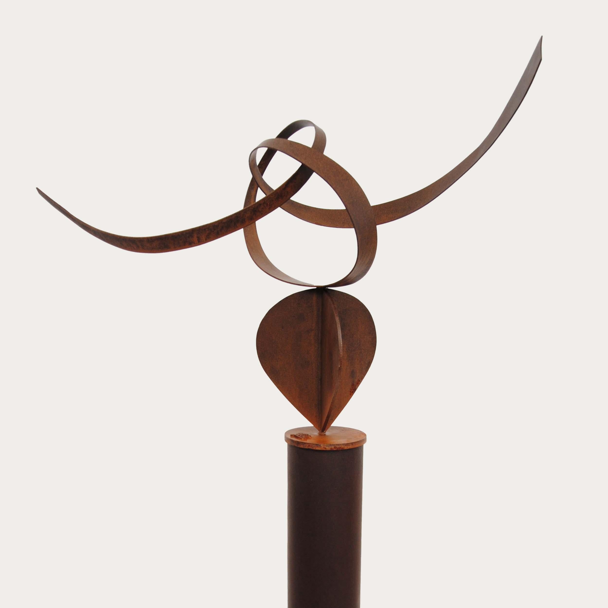 A stunning and dynamic contemporary sculpture crafted from patinated corten steel, perfect for both indoor and outdoor spaces. This exquisite piece is designed to elevate any environment with its timeless beauty and modern aesthetic.

Giovanni