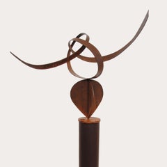 9-Envol - Giovanni Gelmi - contemporary patinated Steel Corten sculpture