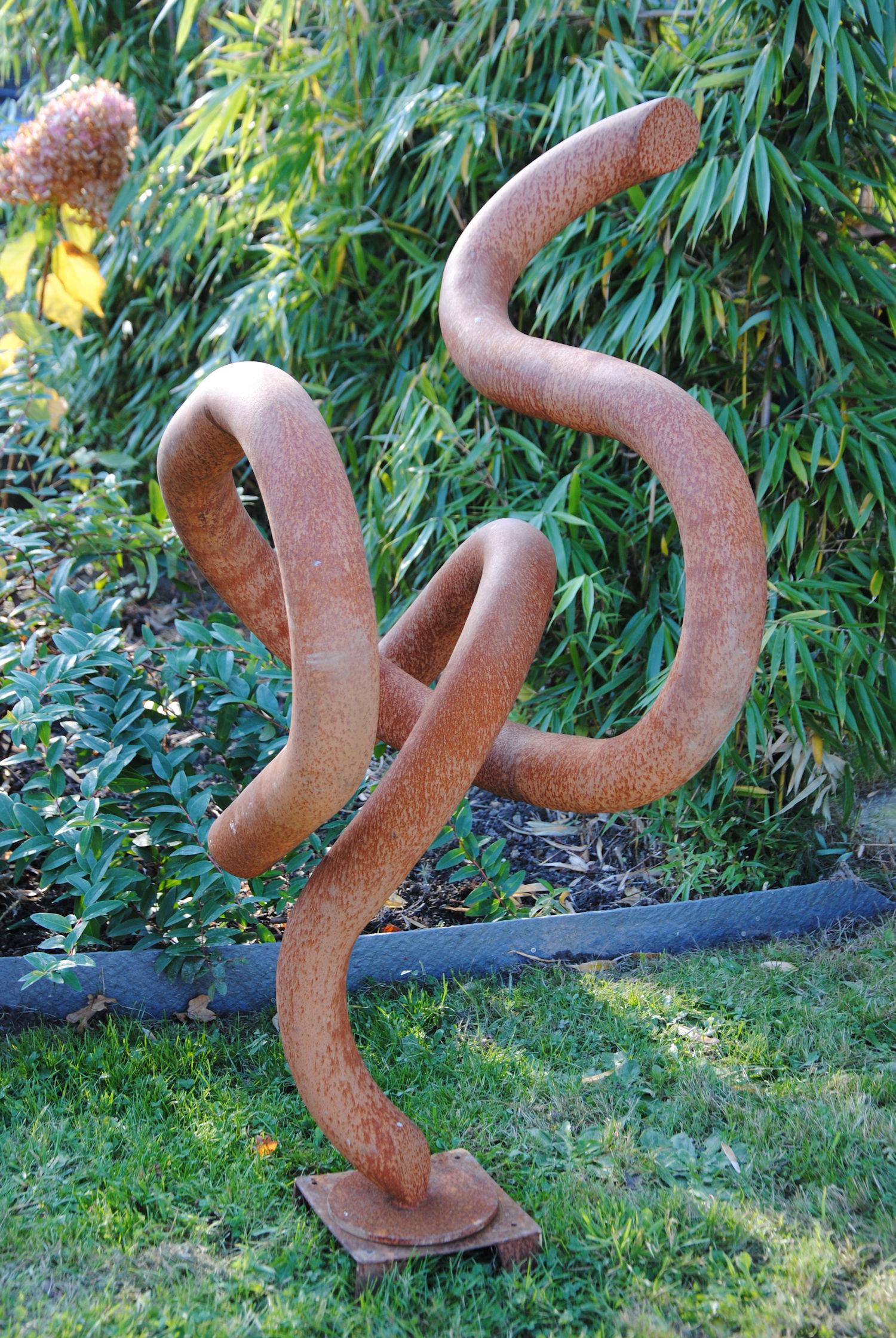 Escultura 82 - Giovanni Gelmi - escultura contemporánea de acero para exterior e interior en venta 1