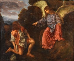 Toby Angel Savoldo Religious 17/18th Century Paint Oil on canvas Old master