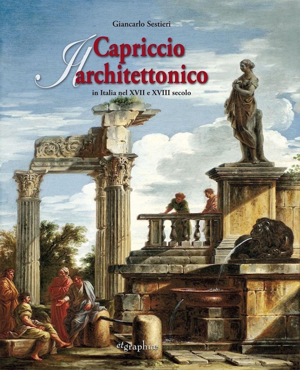 Capriccio - 17th Century Oil on Canvas Classical Architectural Ruins Painting 14
