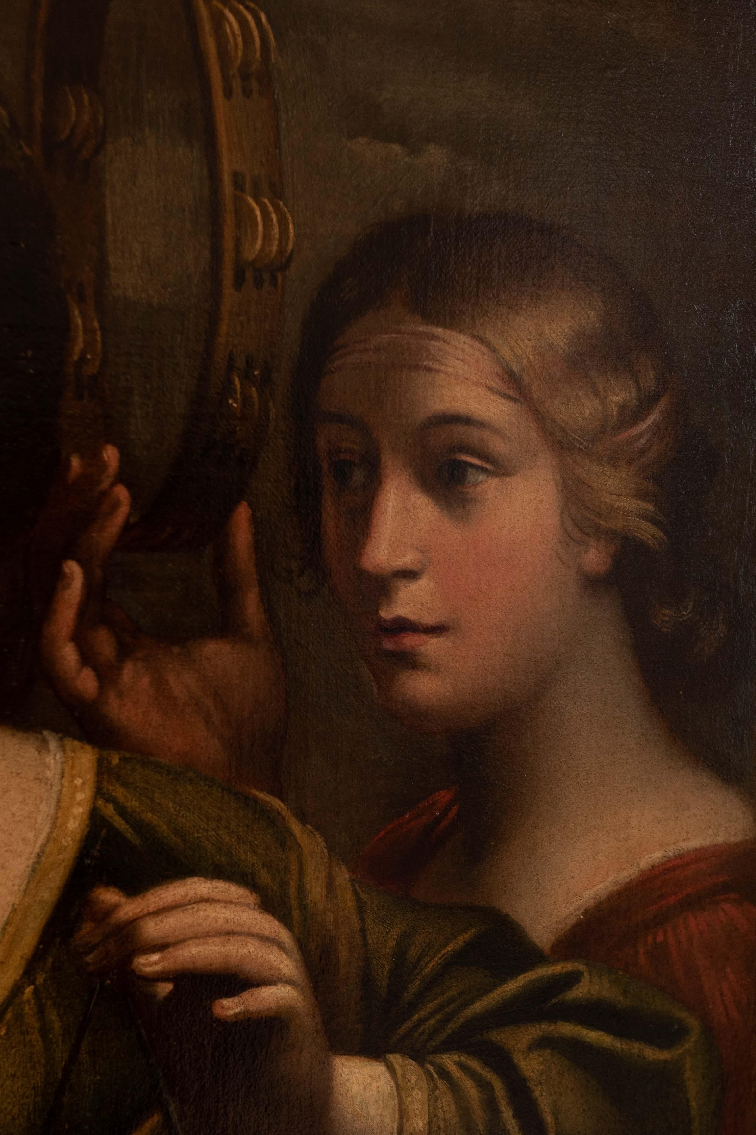 Il trionfo di David (1605) - Portrait Painting Nero di Giovanni Giacomo Sementi
