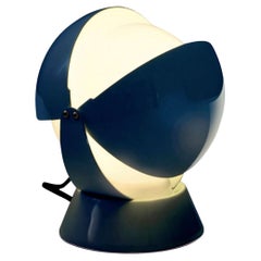 Giovanni Gorgoni 'Buonanotte' Metal & Acrylic Table Lamp in Blue for Stilnovo