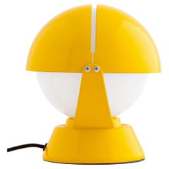 Giovanni Gorgoni 'Buonanotte' Metal & Acrylic Table Lamp in Yellow for Stilnovo