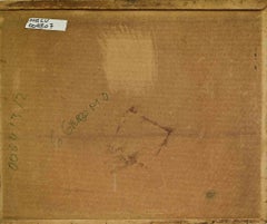 Interno - Pittura di Giovanni Gromo - Anni '80