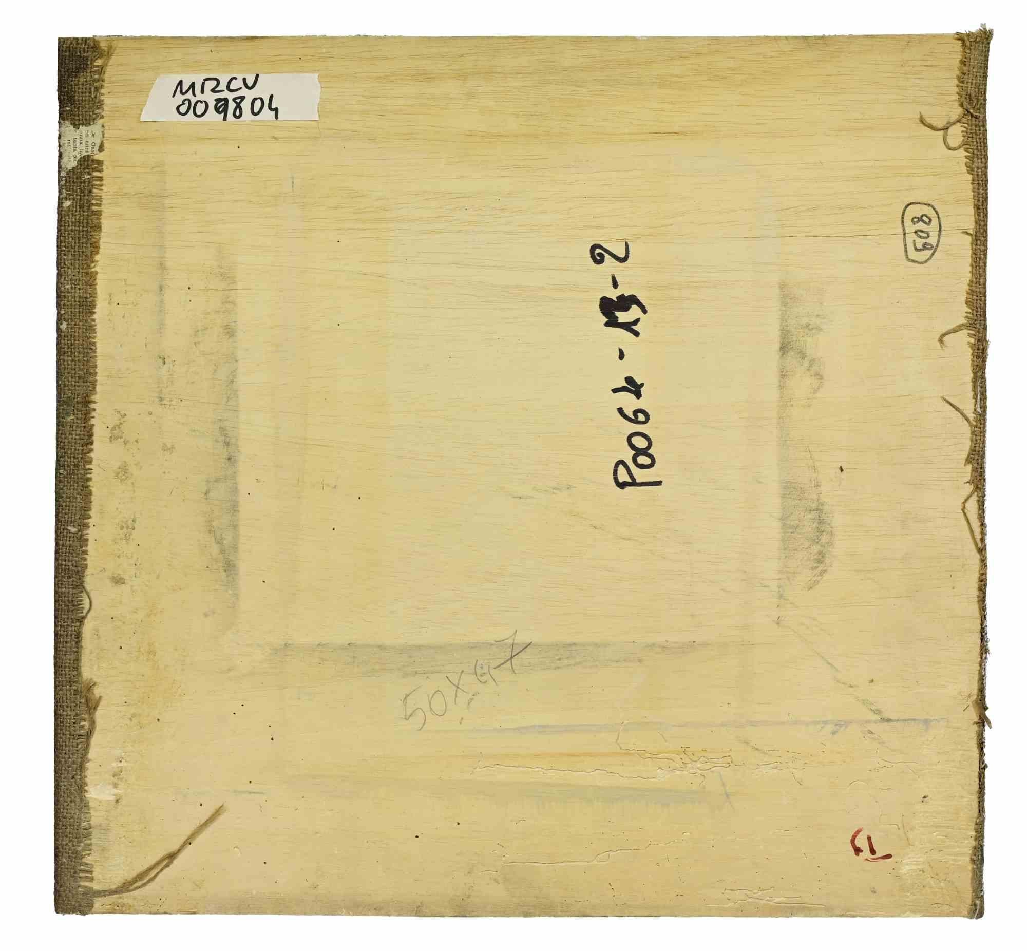 ROOMS - Gemälde von Giovanni Gromo - 1980er Jahre im Angebot 2