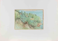 Campagne - Gravure de Giovanni Gromo - 1980