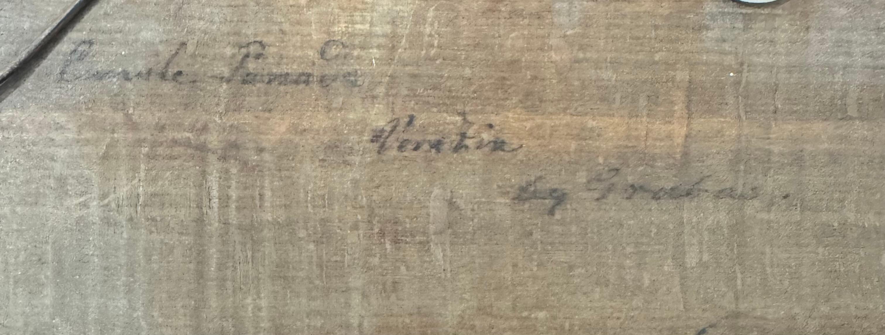 Antique Belle Epoque Italian GRAND CANAL Venetian Painting For Sale 7