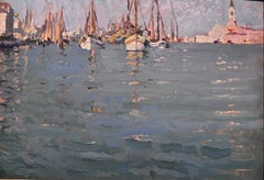 Venise, huile sur carton 50 x 36 cm, 1934