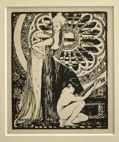 Minstrel - Original Lithograph by Giovanni Guerrini - 1930 ca.