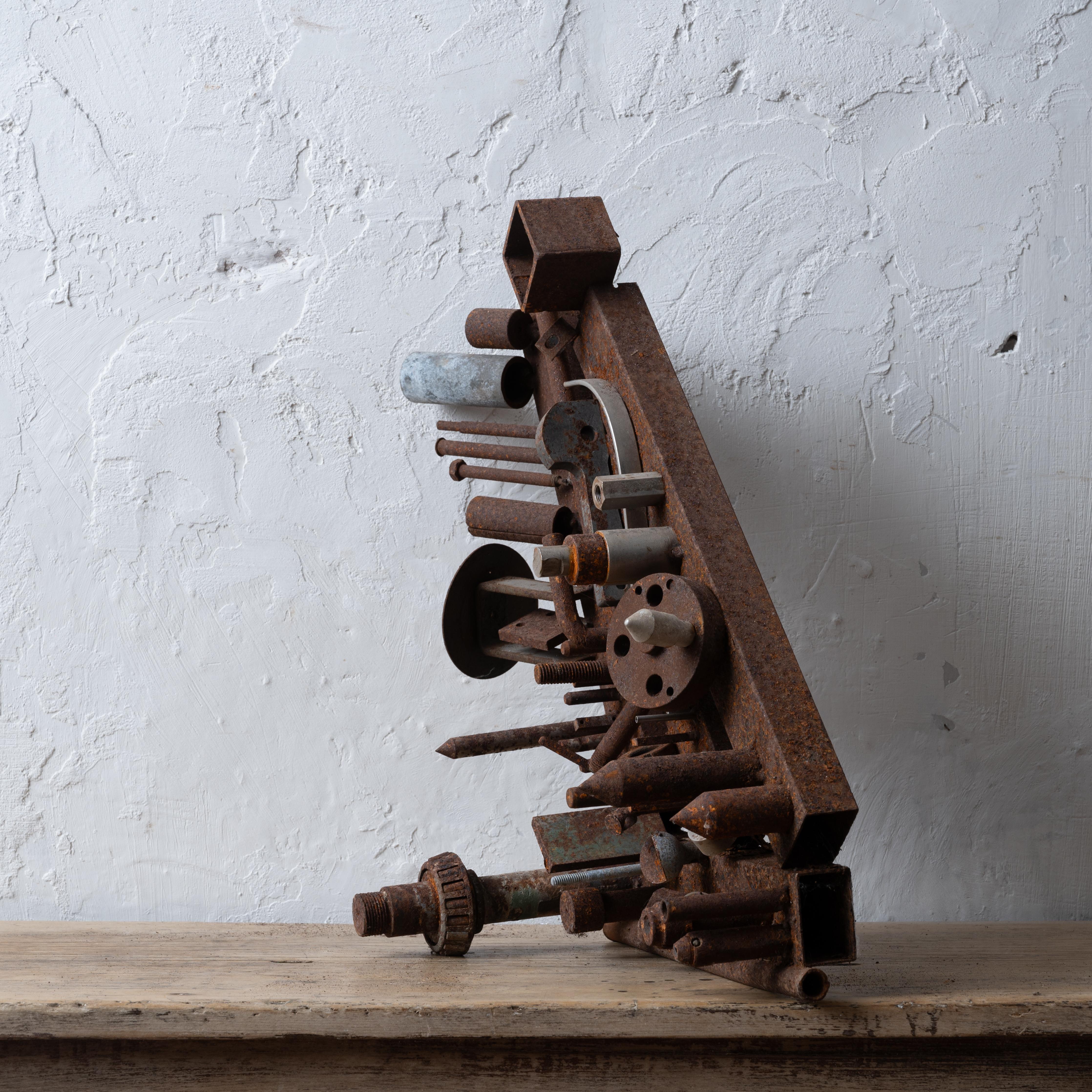 Giovanni 'John’ Bucci Metal Art Sculpture, 1960s For Sale 4