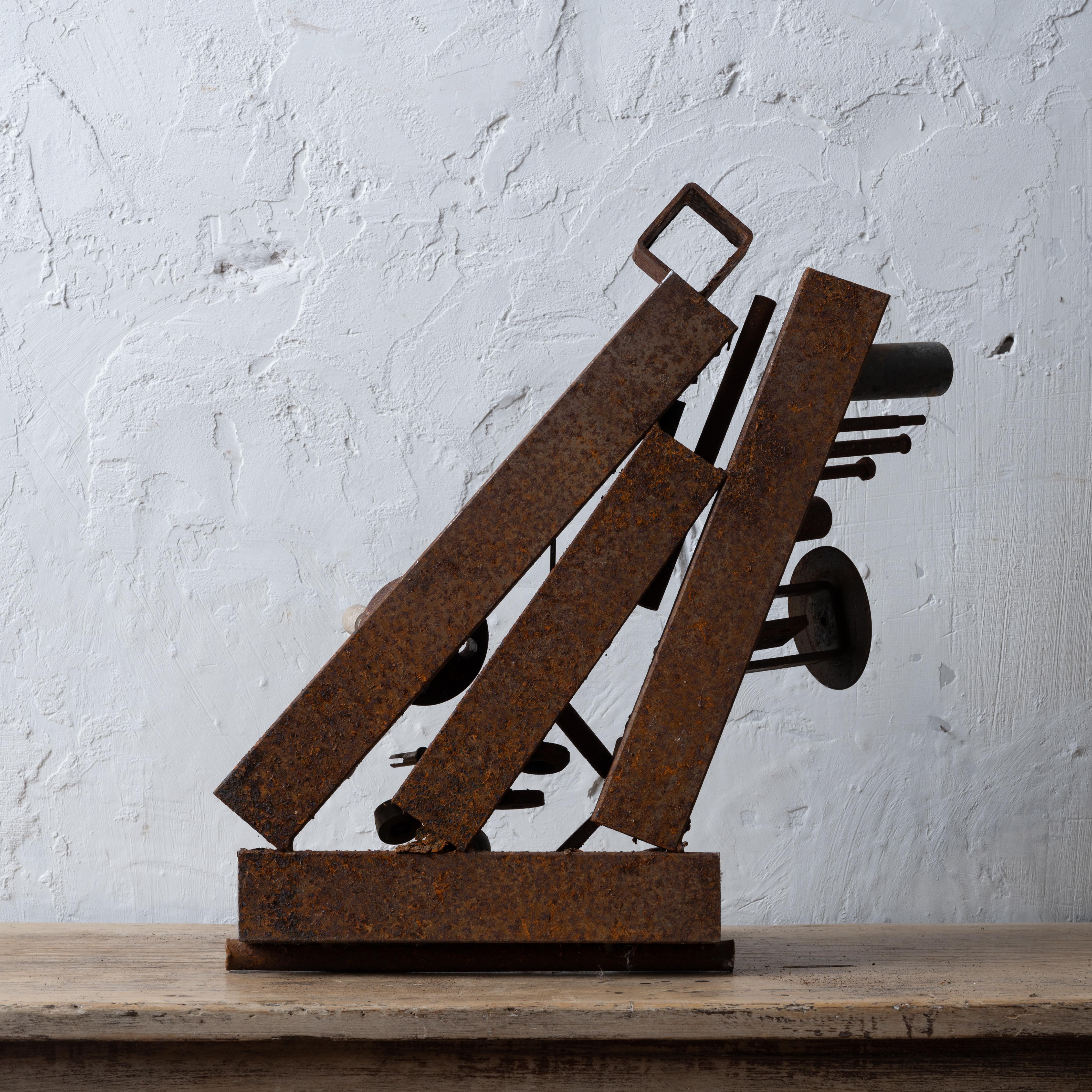 Giovanni 'John’ Bucci Metal Art Sculpture, 1960s For Sale 5