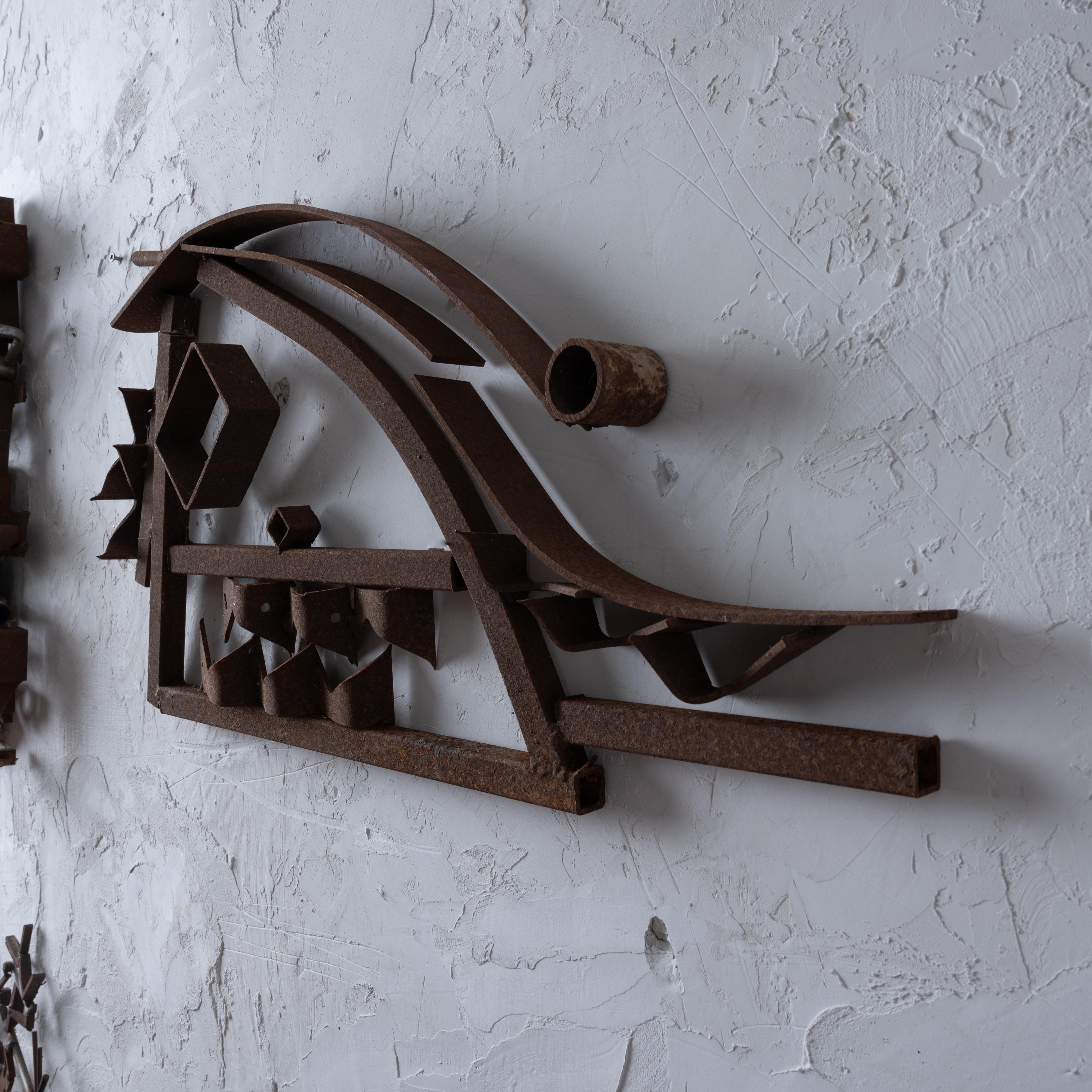 American Giovanni 'John’ Bucci Metal Art Sculpture, 1960s For Sale