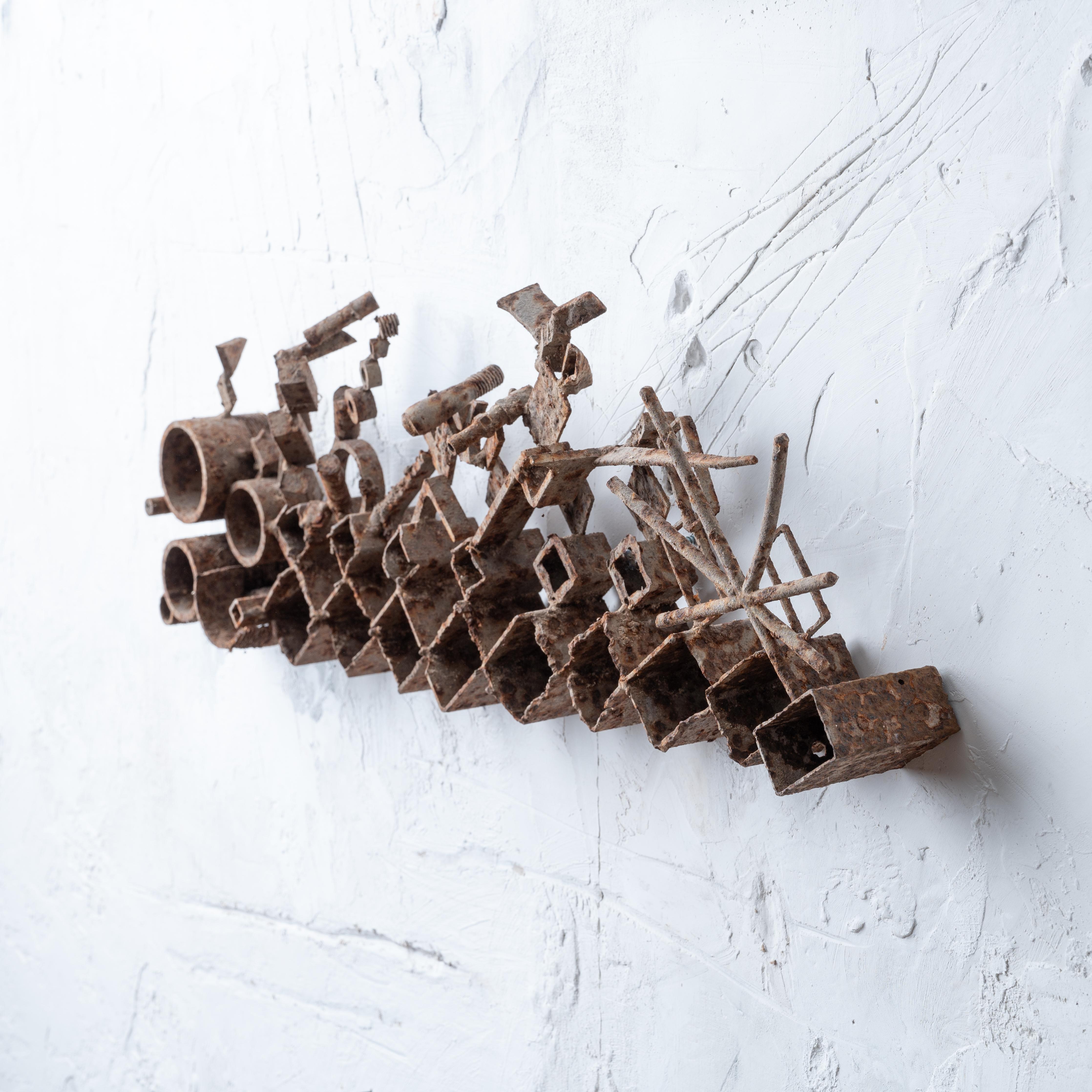 American Giovanni 'John’ Bucci Metal Art Sculpture, 1960s For Sale