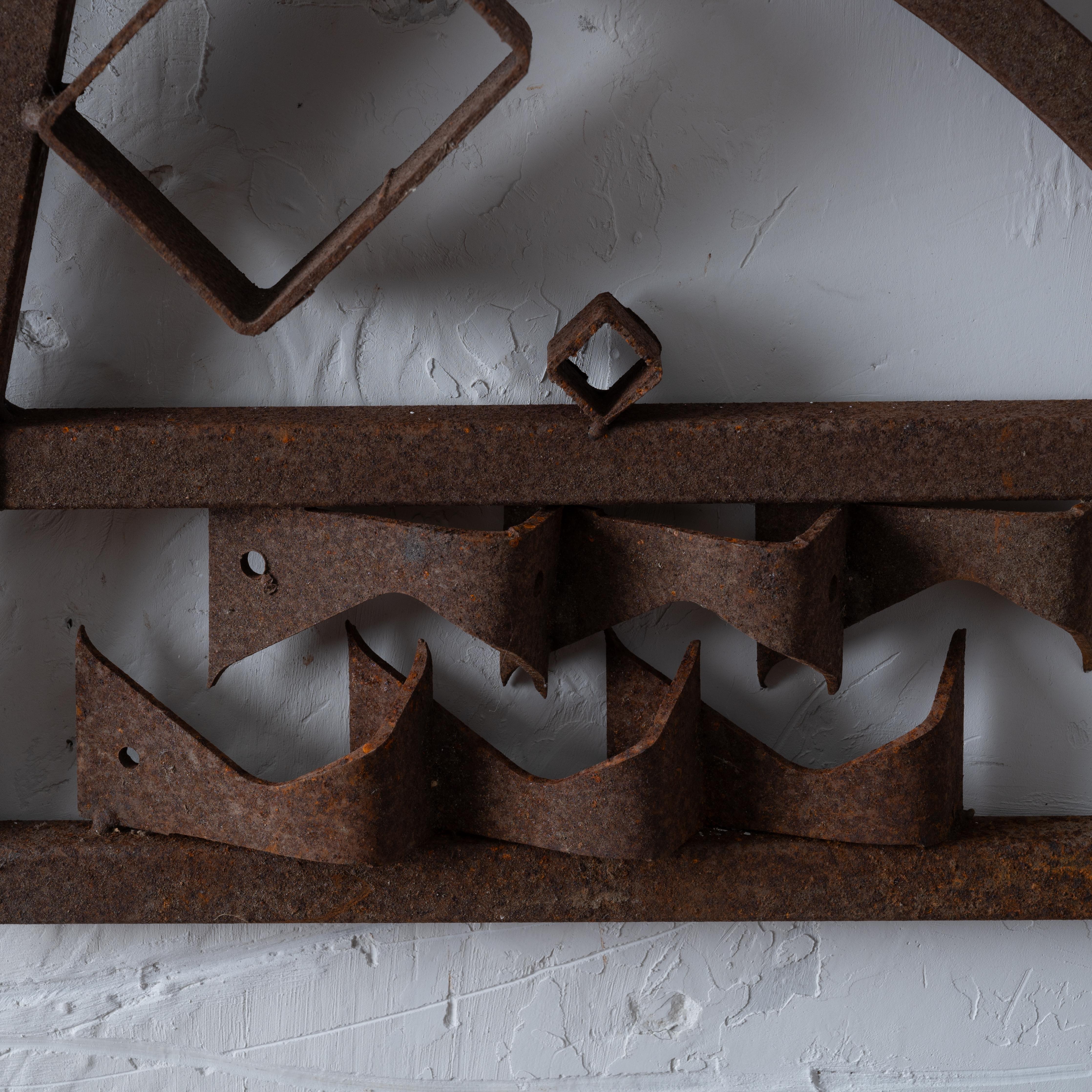 Giovanni 'John’ Bucci Metal Art Sculpture, 1960s In Good Condition For Sale In Savannah, GA