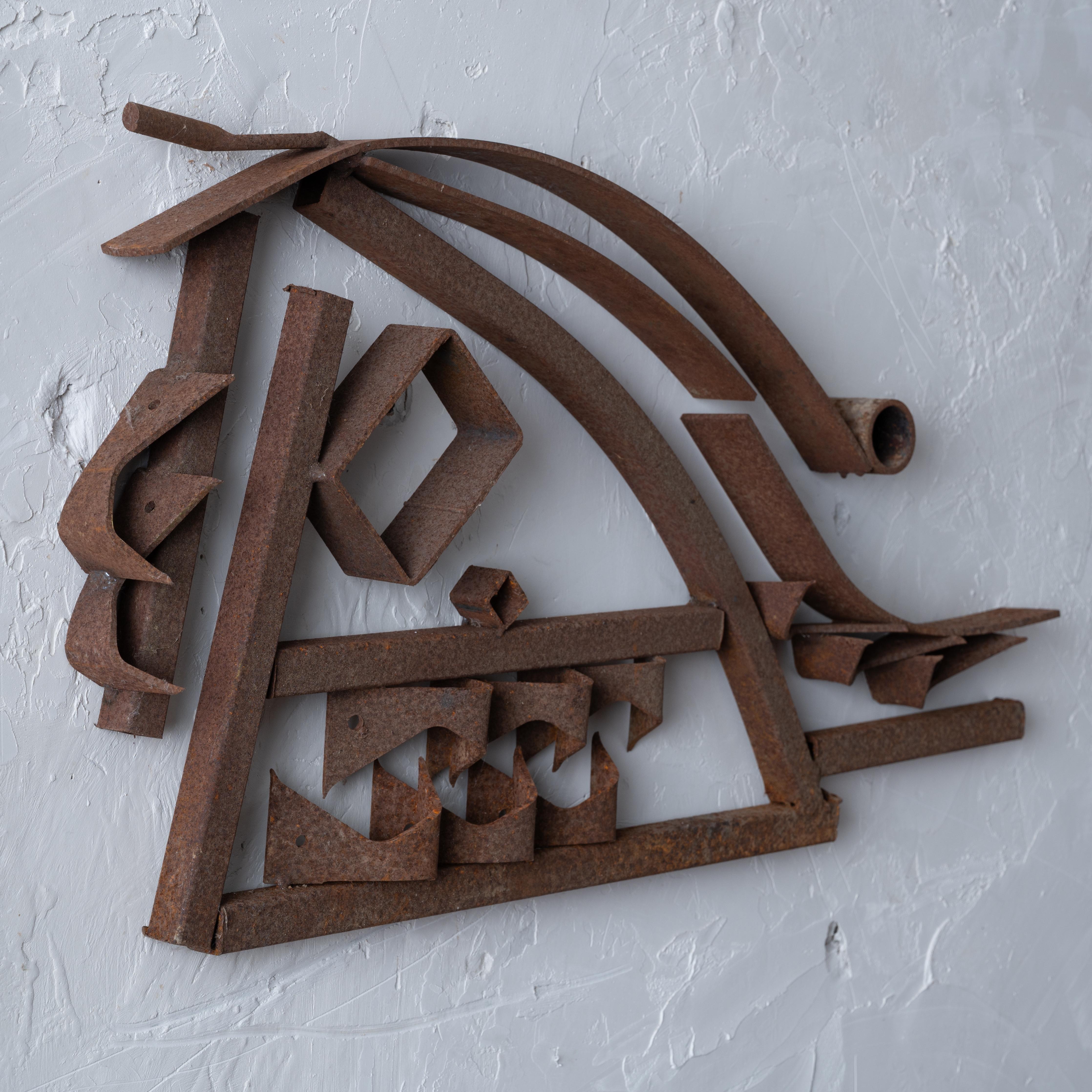 Mid-20th Century Giovanni 'John’ Bucci Metal Art Sculpture, 1960s For Sale
