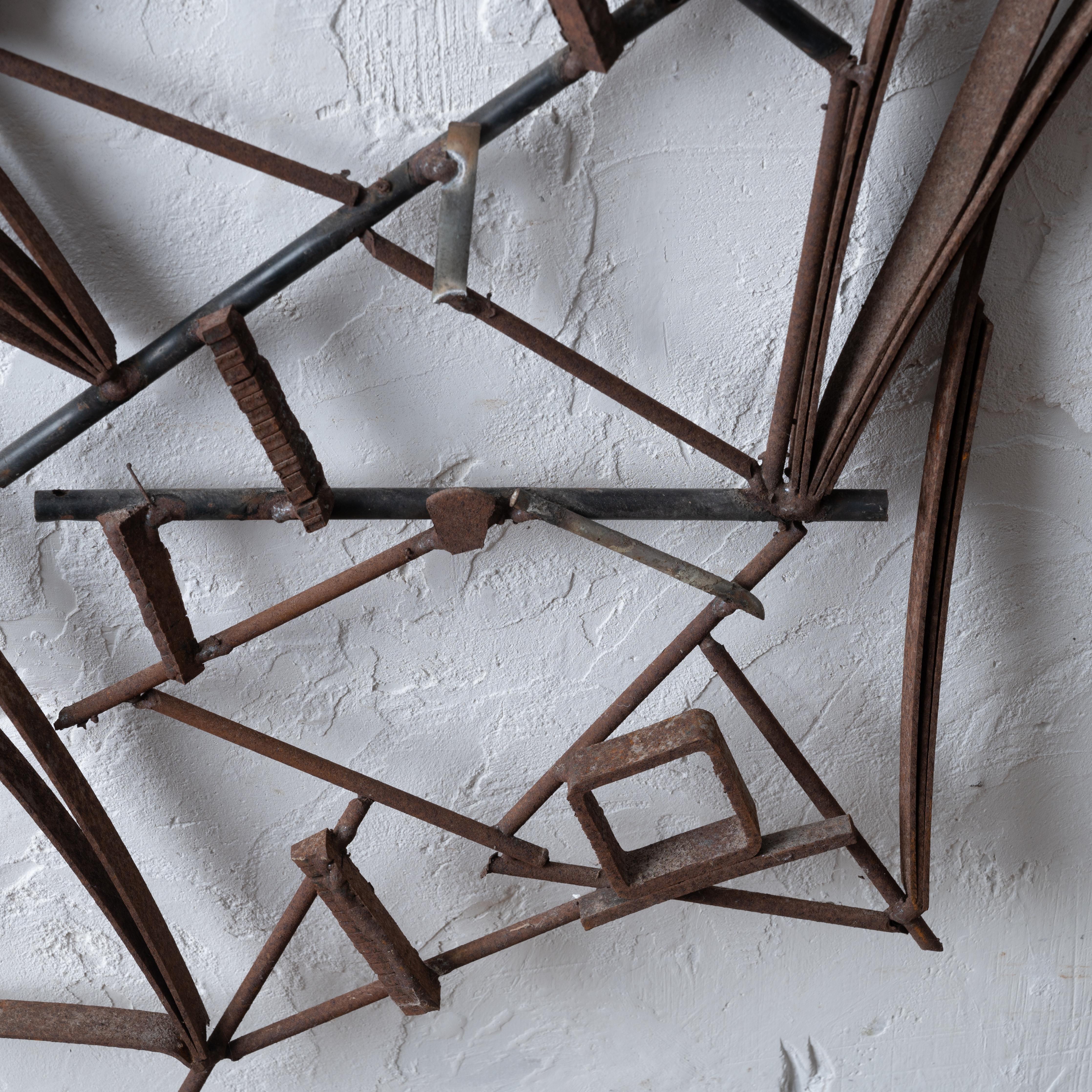 Giovanni 'John’ Bucci Metal Art Sculpture, 1960s For Sale 1