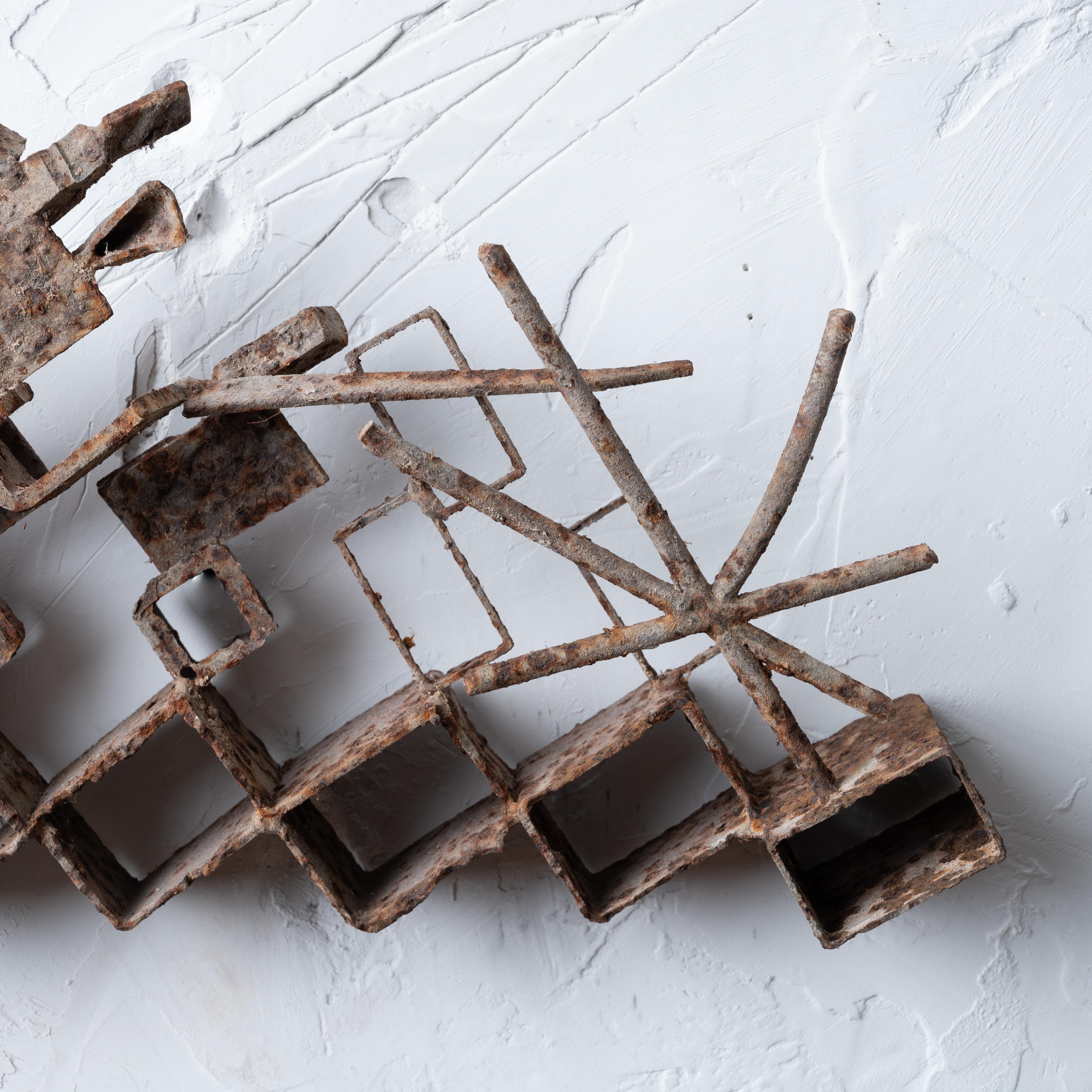Giovanni 'John’ Bucci Metal Art Sculpture, 1960s For Sale 1