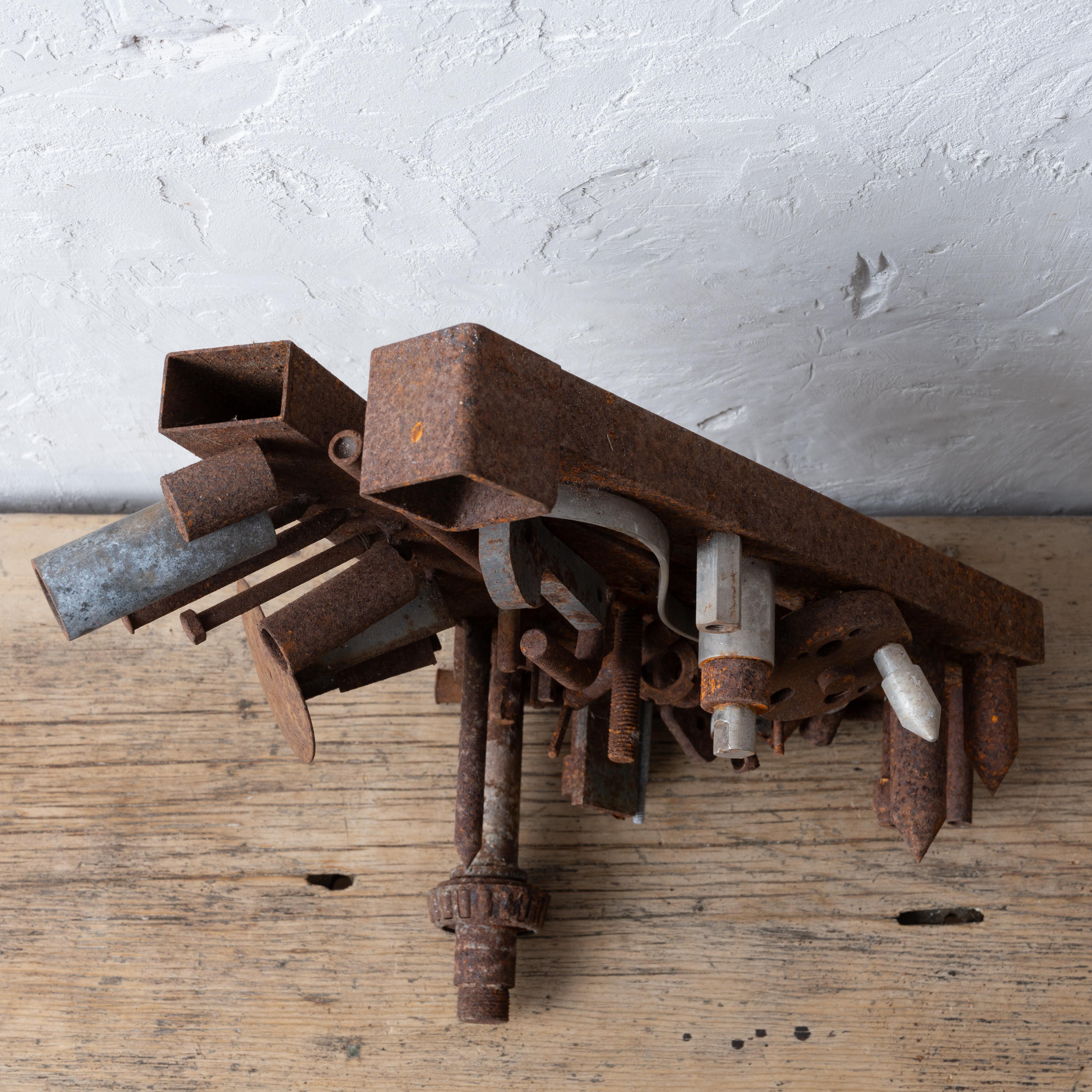 Giovanni 'John’ Bucci Metal Art Sculpture, 1960s For Sale 2