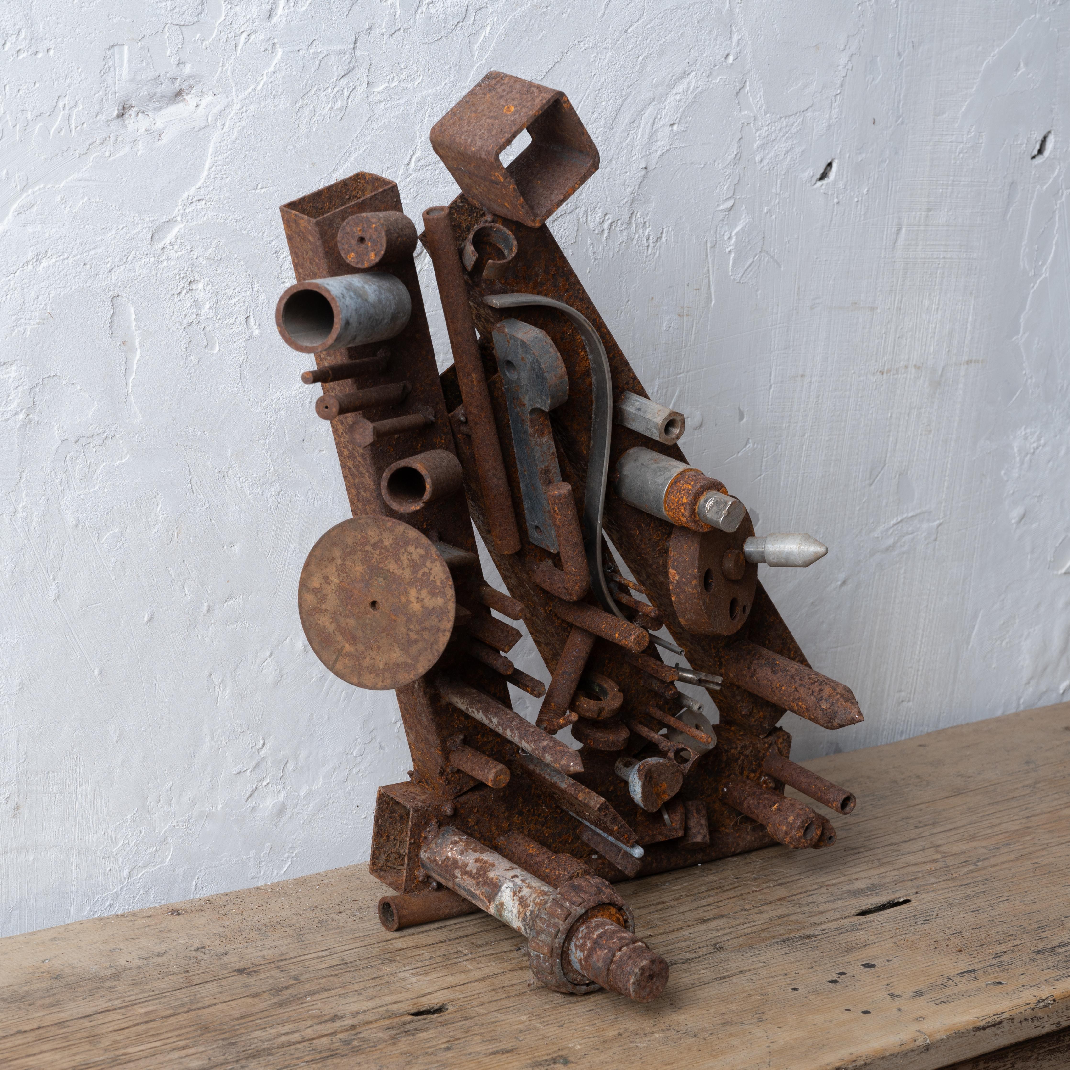 Giovanni 'John’ Bucci Metal Art Sculpture, 1960s For Sale 3